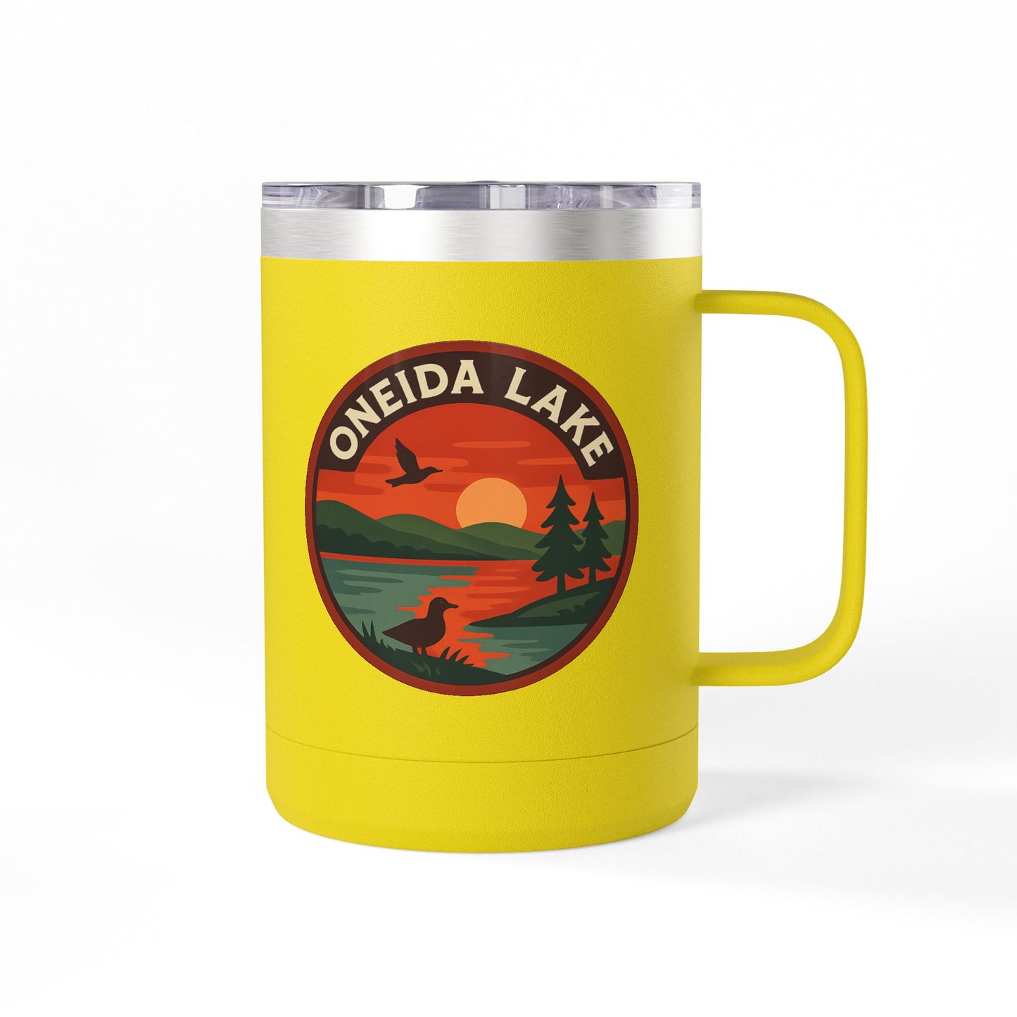 Oneida Lake Coffee Mug Tumbler, 15oz