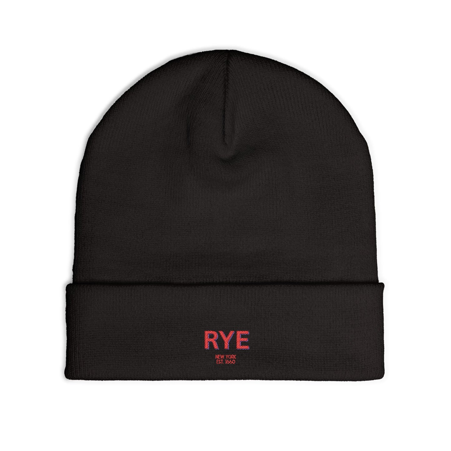 Rye Cozy Custom Knit Beanie - Personalized Hat, Winter Accessory, Gifts for Him, Her, Stylish Warmth