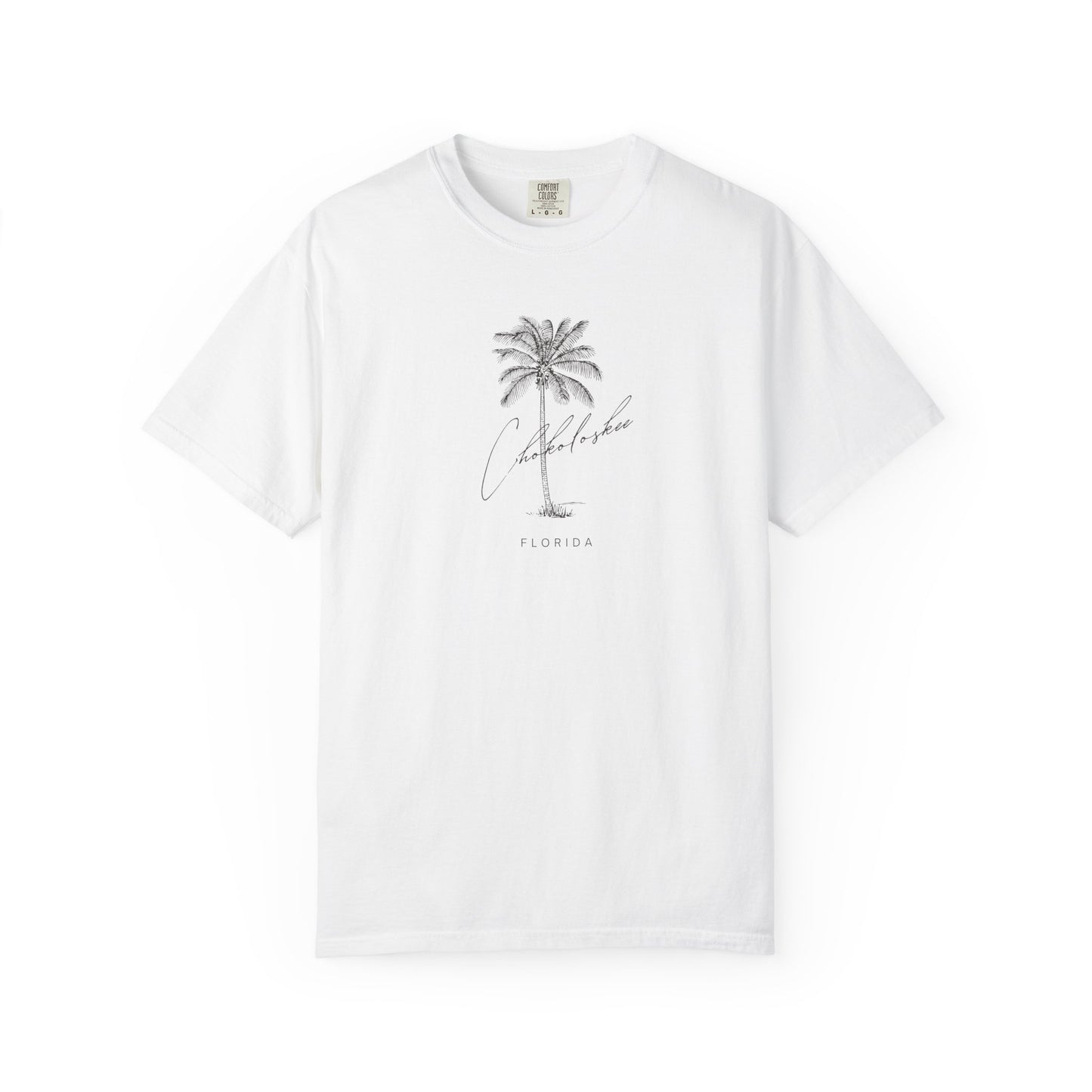 Chokoloskee Chill Vibes Tee - Unisex Garment-Dyed T-shirt for Autumn Lovers, Casual Wear, Gifts for Him/Her