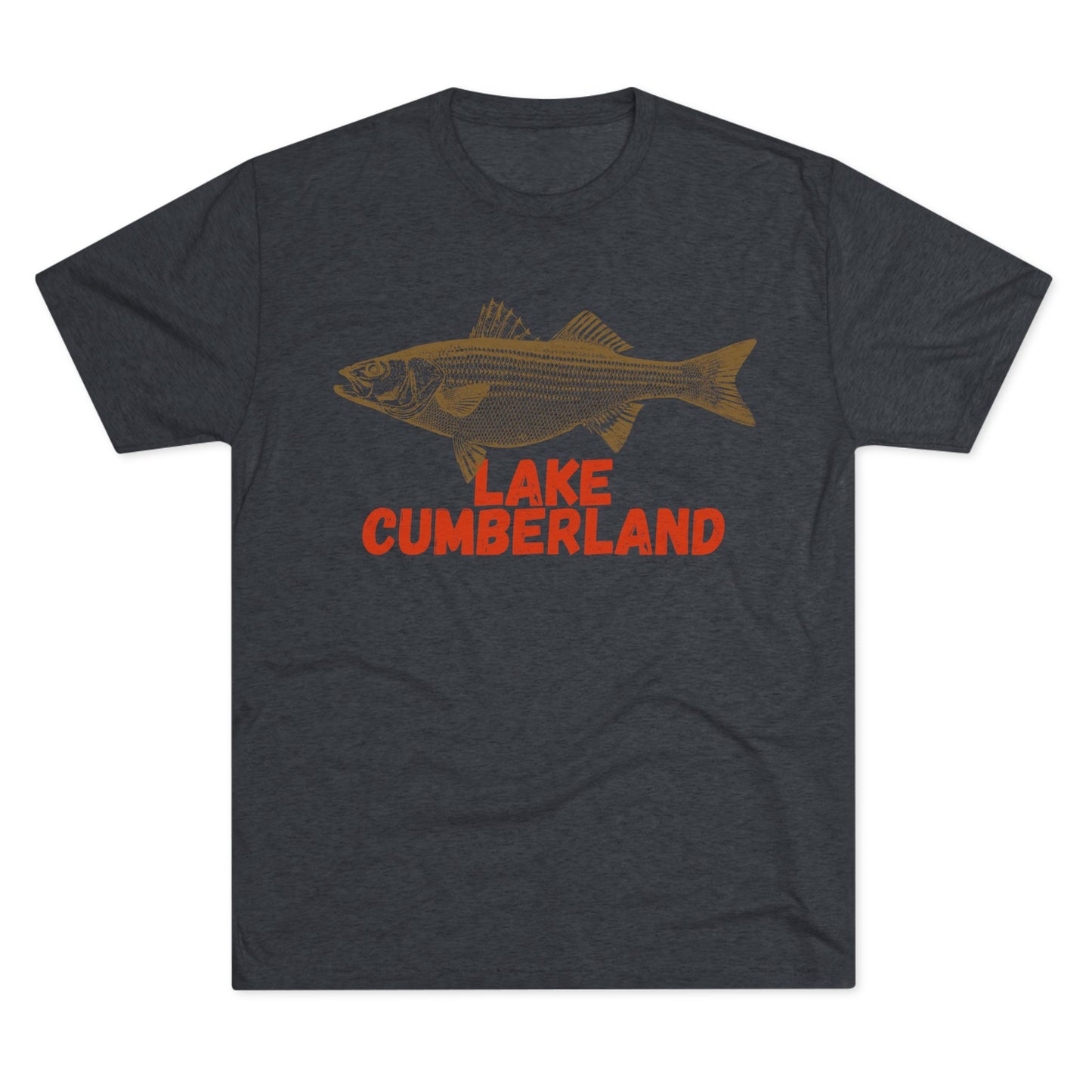 Lake Cumberland Fishing Tee, Unisex Crew Neck Shirt, Summer Lake Apparel, Gift for Fishermen, Outdoor Adventure T-Shirt, Lake House Style