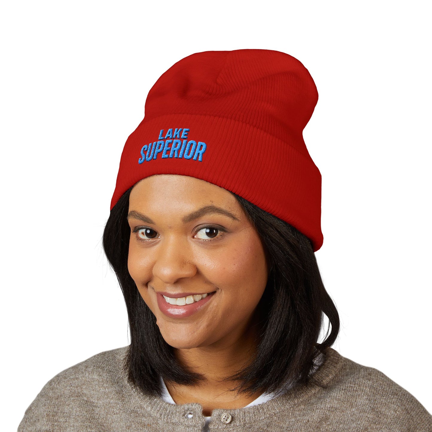 Lake Superior Classic Cuffed Beanie (Embroidery)