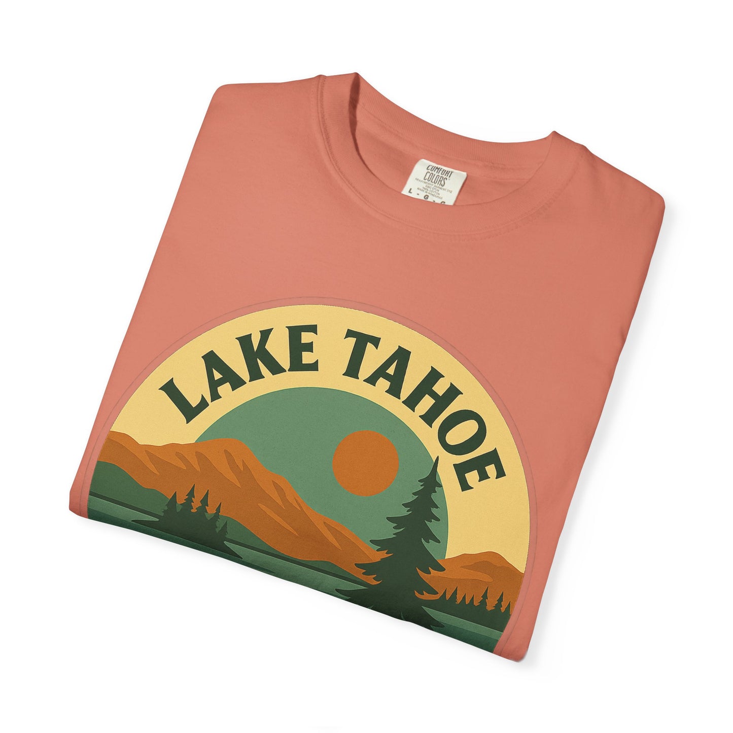 Lake Tahoe Unisex Garment-Dyed T-shirt