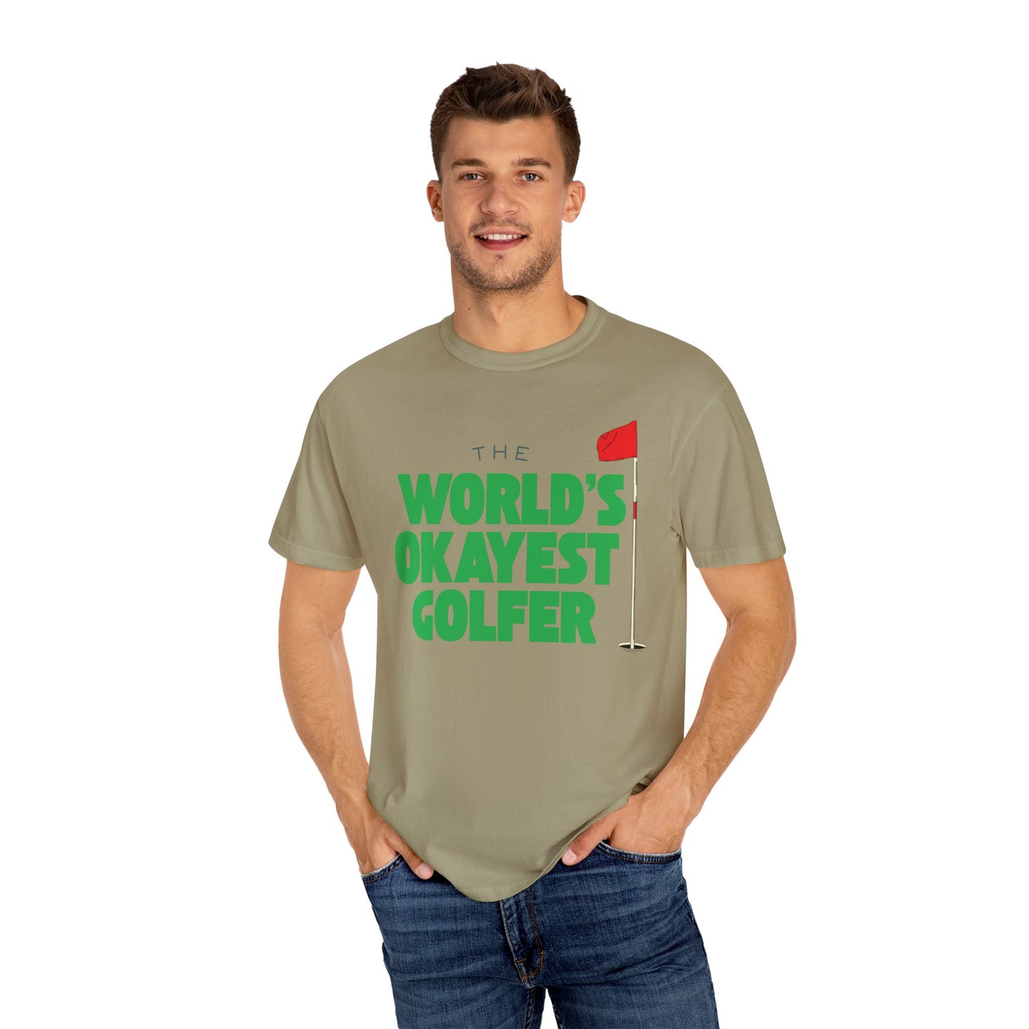 World's Okayest Golfer T-Shirt, Funny Golf Gift, Unisex Tee, Sports Apparel, Father's Day Gift, Golfer Humor