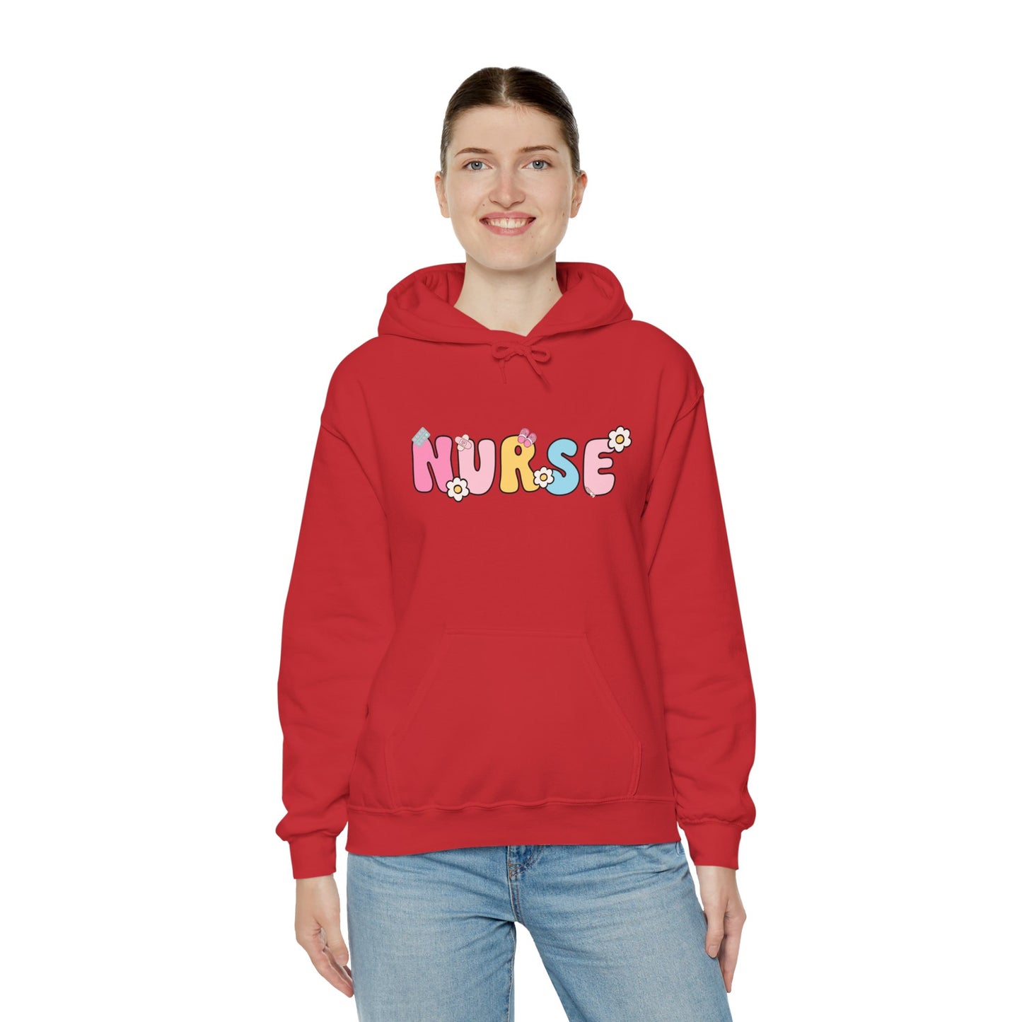 Cute Nurse Hoodie for Healthcare Workers, Cozy Sweatshirt for Nurses, Gift for Nursing Students, Healthcare Appreciation