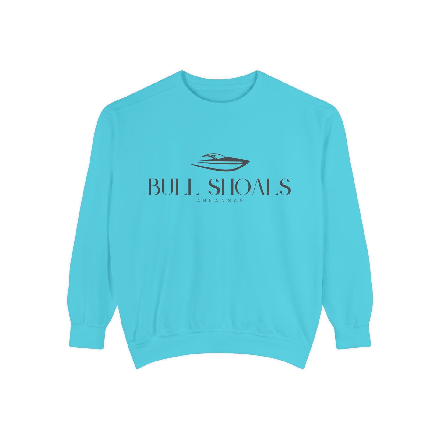 Bull Shoals Chill Vibes Sweatshirt - Unisex Garment-Dyed Style, Perfect for Lounging