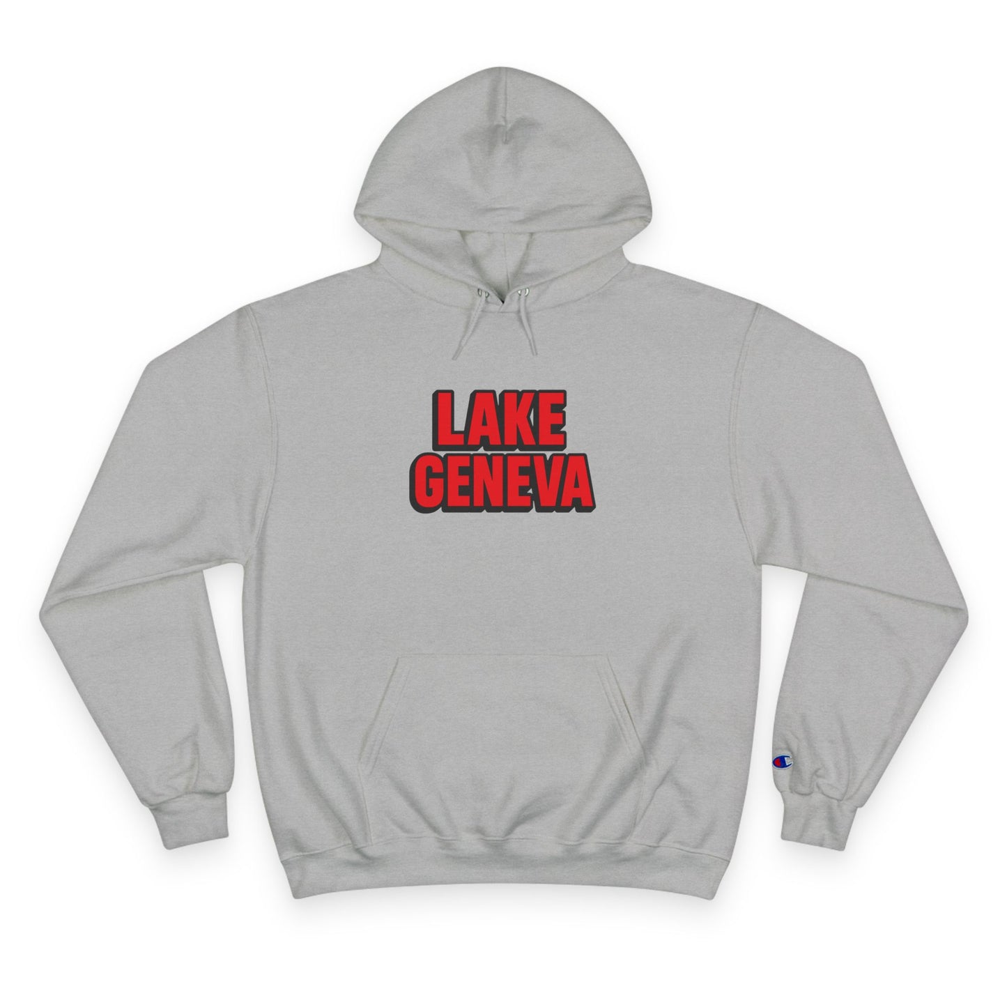 Lake Geneva Cozy Hoodie, Perfect for Outdoor Adventures, Lake Days, Gifts for Nature Lovers, Comfortable Sweatshirt