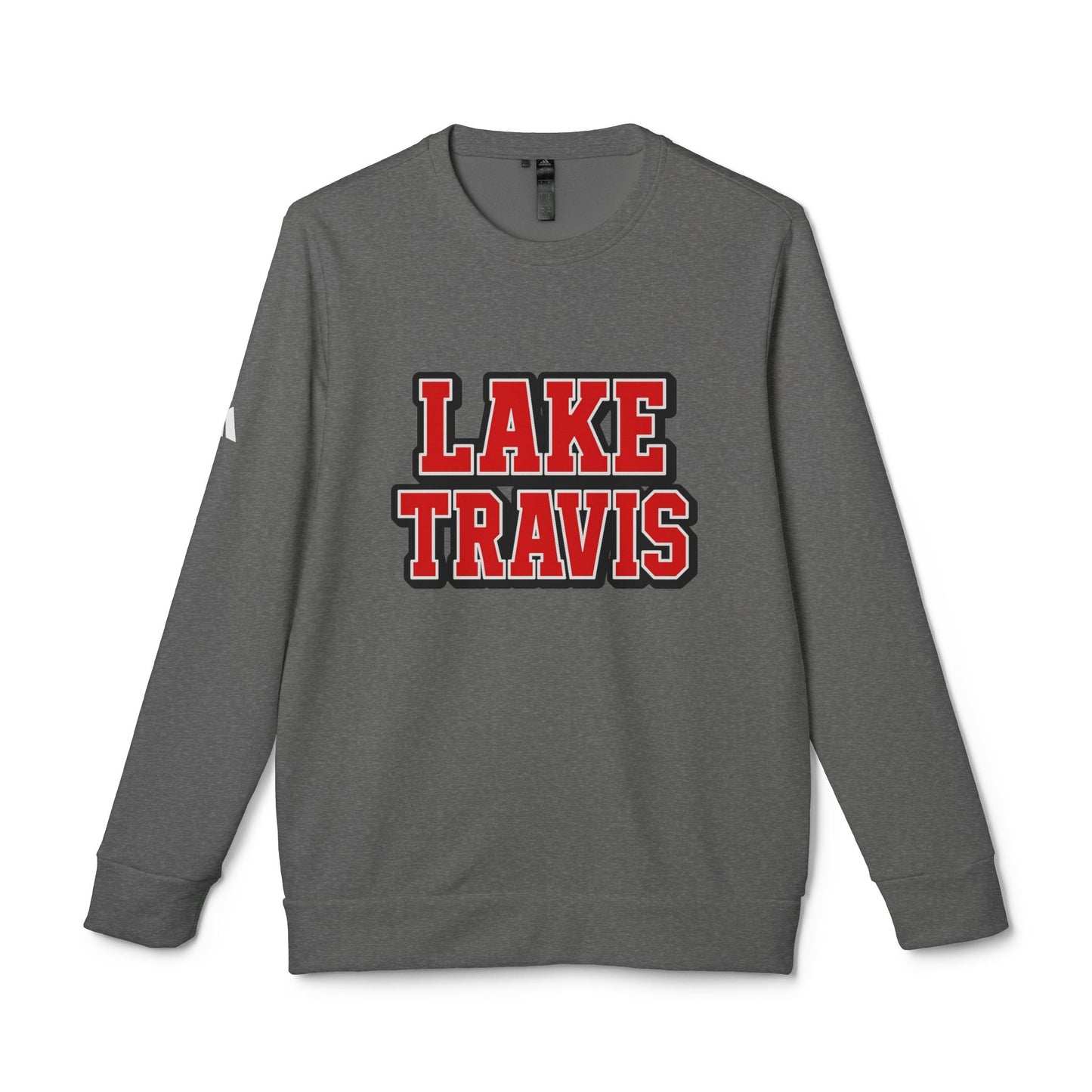 Lake Travis Adidas Unisex Fleece Crewneck Sweatshirt