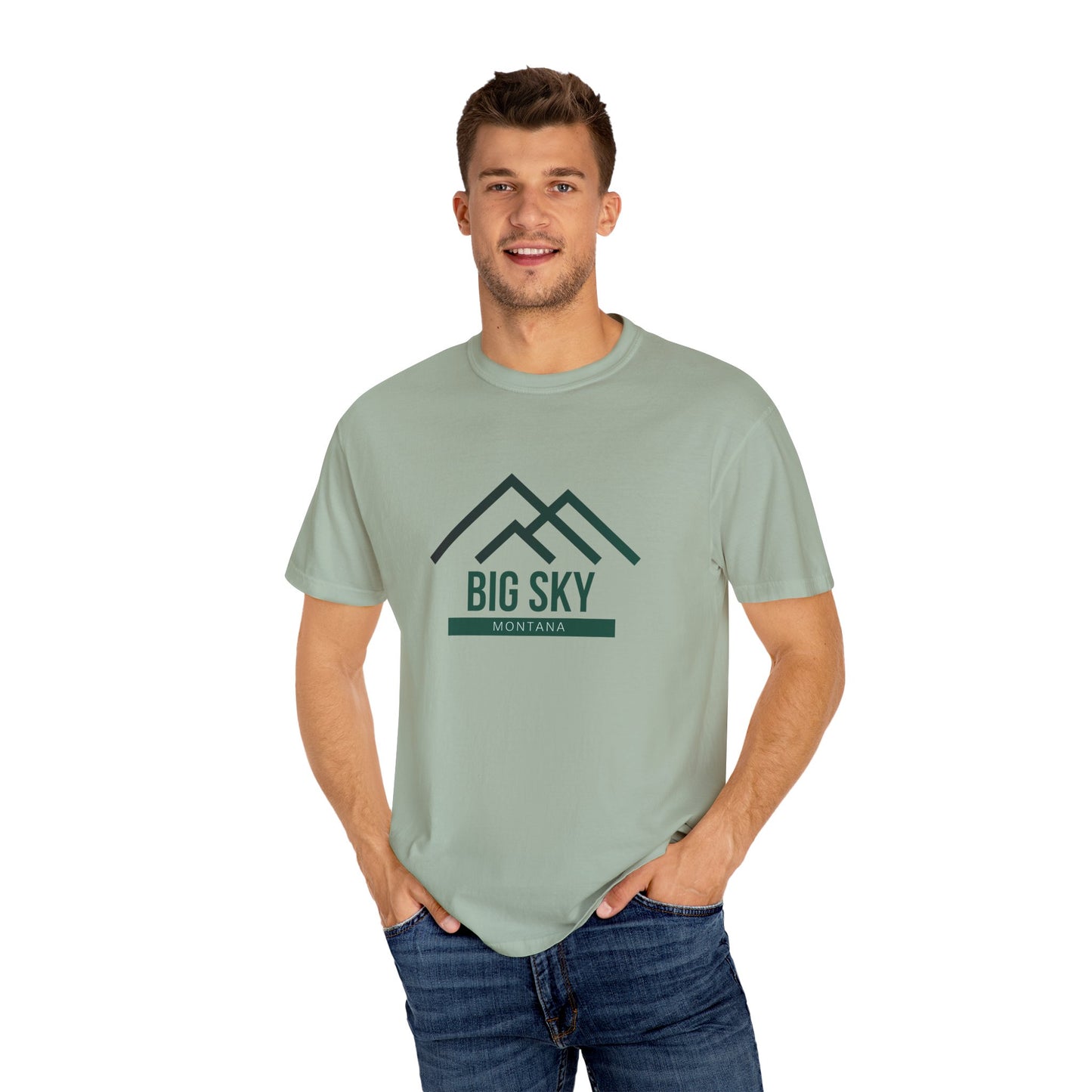 Big Sky Vibes, Unisex T-shirt, Casual Tee, Travel Souvenir, Vacation Top
