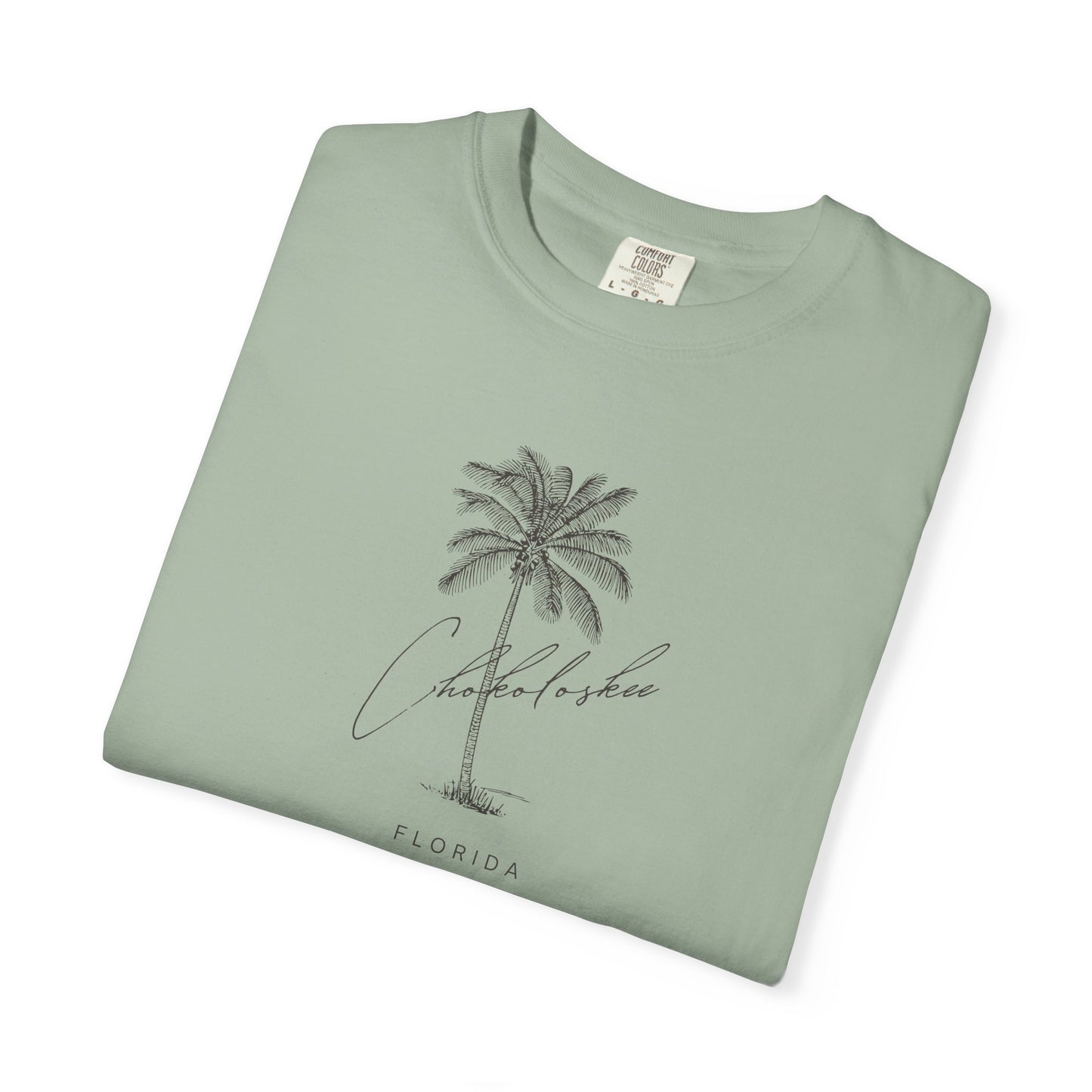 Chokoloskee Chill Vibes Tee - Unisex Garment-Dyed T-shirt for Autumn Lovers, Casual Wear, Gifts for Him/Her