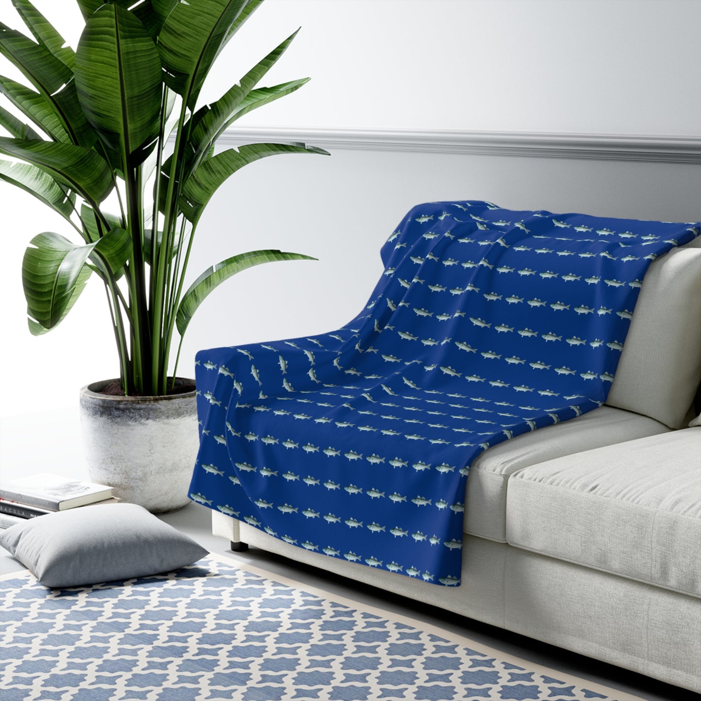 Lake Marion Inspired Sherpa Fleece Blanket, Cozy Throw for Beach Lovers, Nautical Home Décor, Perfect Gift for Any Occasion, Soft Plush Blanket