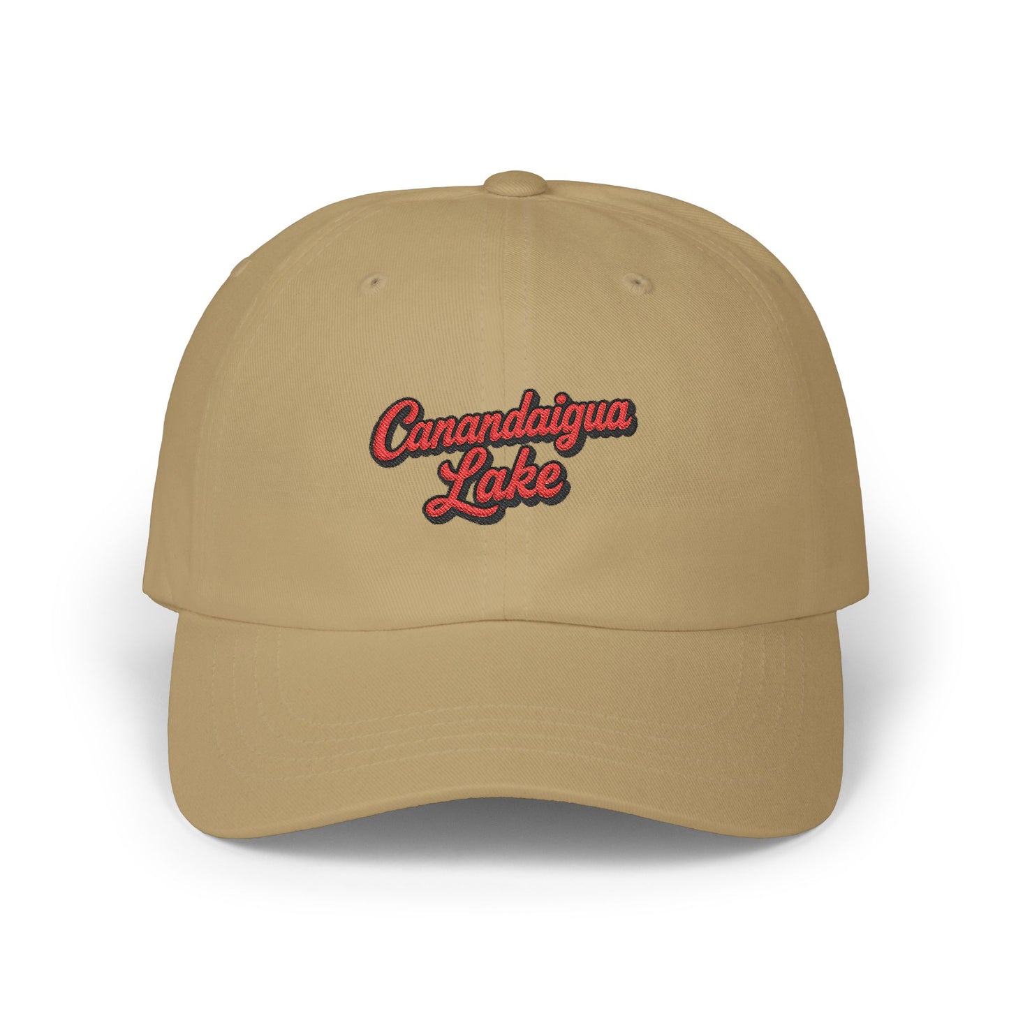 Canandaigua Lake Stylish Dad Cap, Casual Summer Hat, Outdoor Accessory, Gift for Father's Day, Boating Trip Gear, Everyday Wear