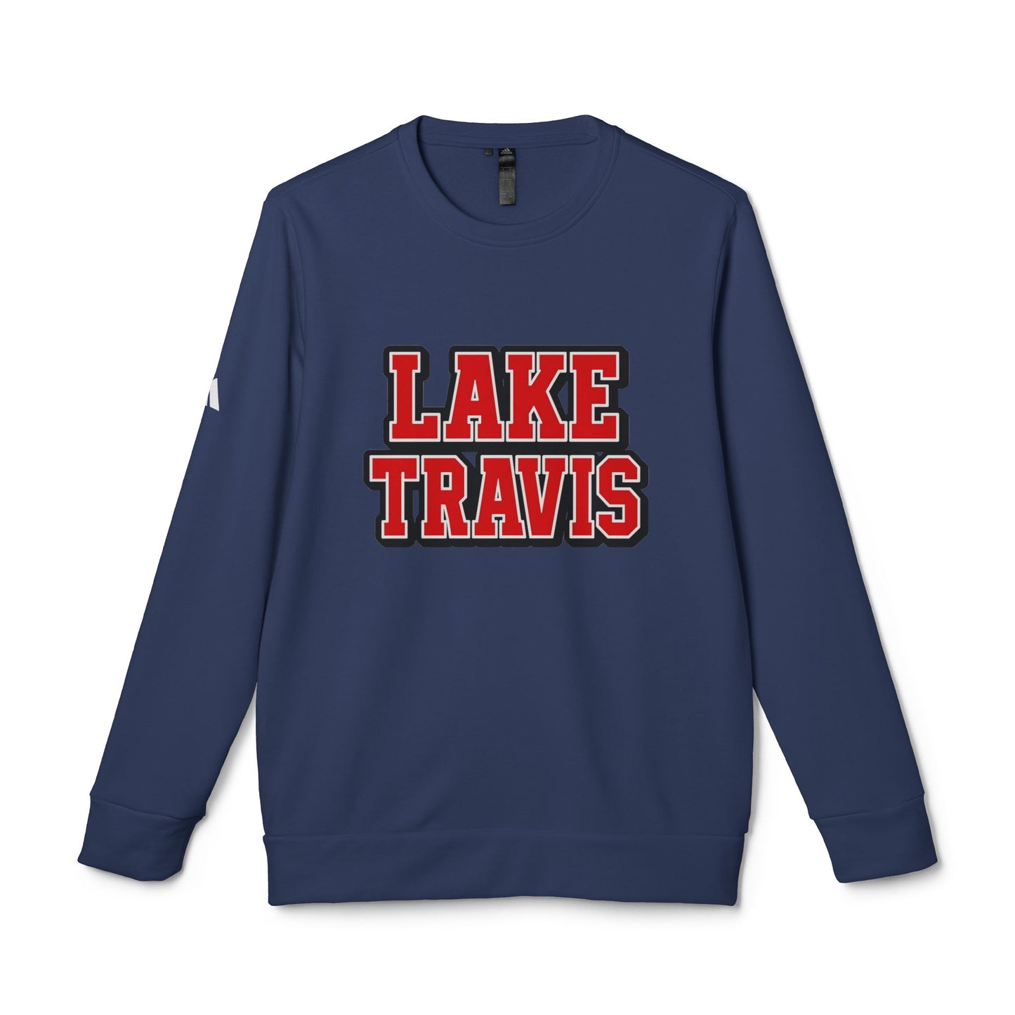 Lake Travis Adidas Unisex Fleece Crewneck Sweatshirt