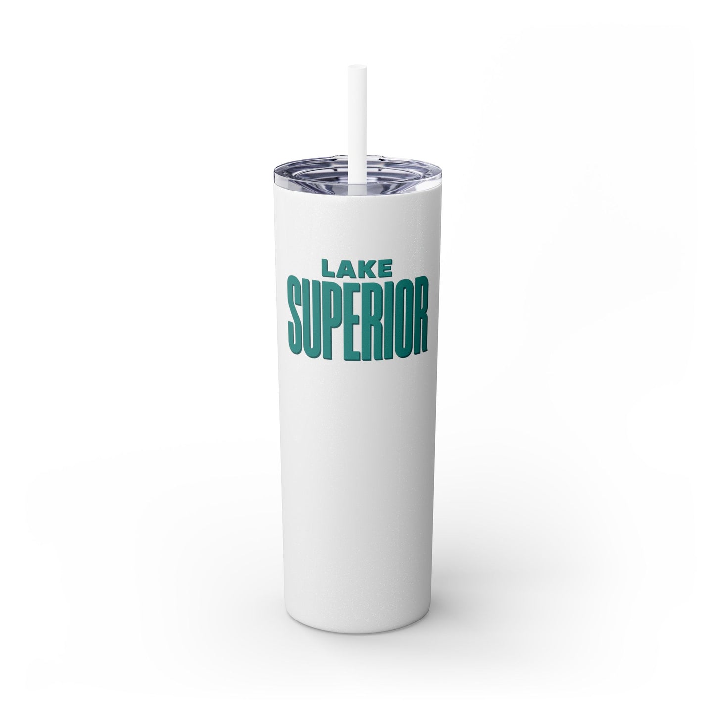 Lake Superior Skinny Tumbler - 20oz Travel Mug, Eco-Friendly Drinkware for Adventurers, Ideal for Camping, Picnics, and Daily Hydration