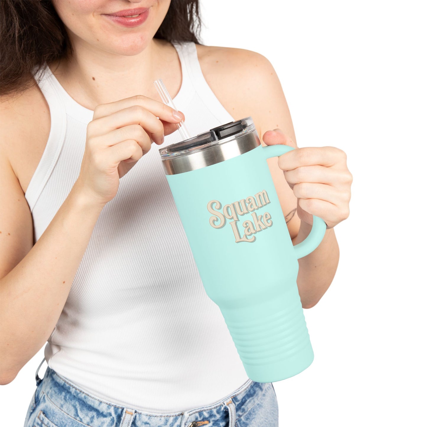 Insulated Travel Mug - Perfect for Outdoor Adventures, Road Trips, Holidays, Squam Lake Escapes, Camping Gear, Hydration on-the-go