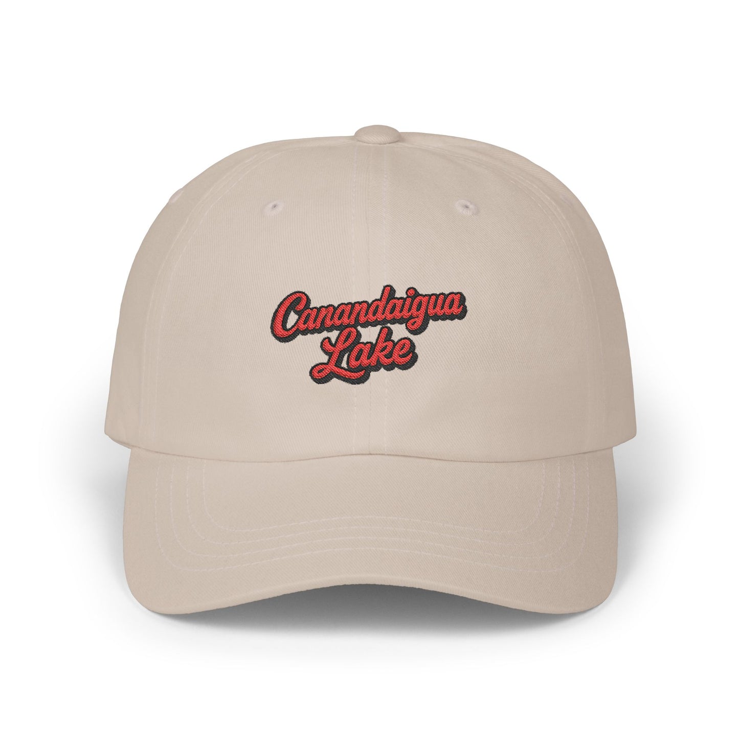 Canandaigua Lake Stylish Dad Cap, Casual Summer Hat, Outdoor Accessory, Gift for Father's Day, Boating Trip Gear, Everyday Wear