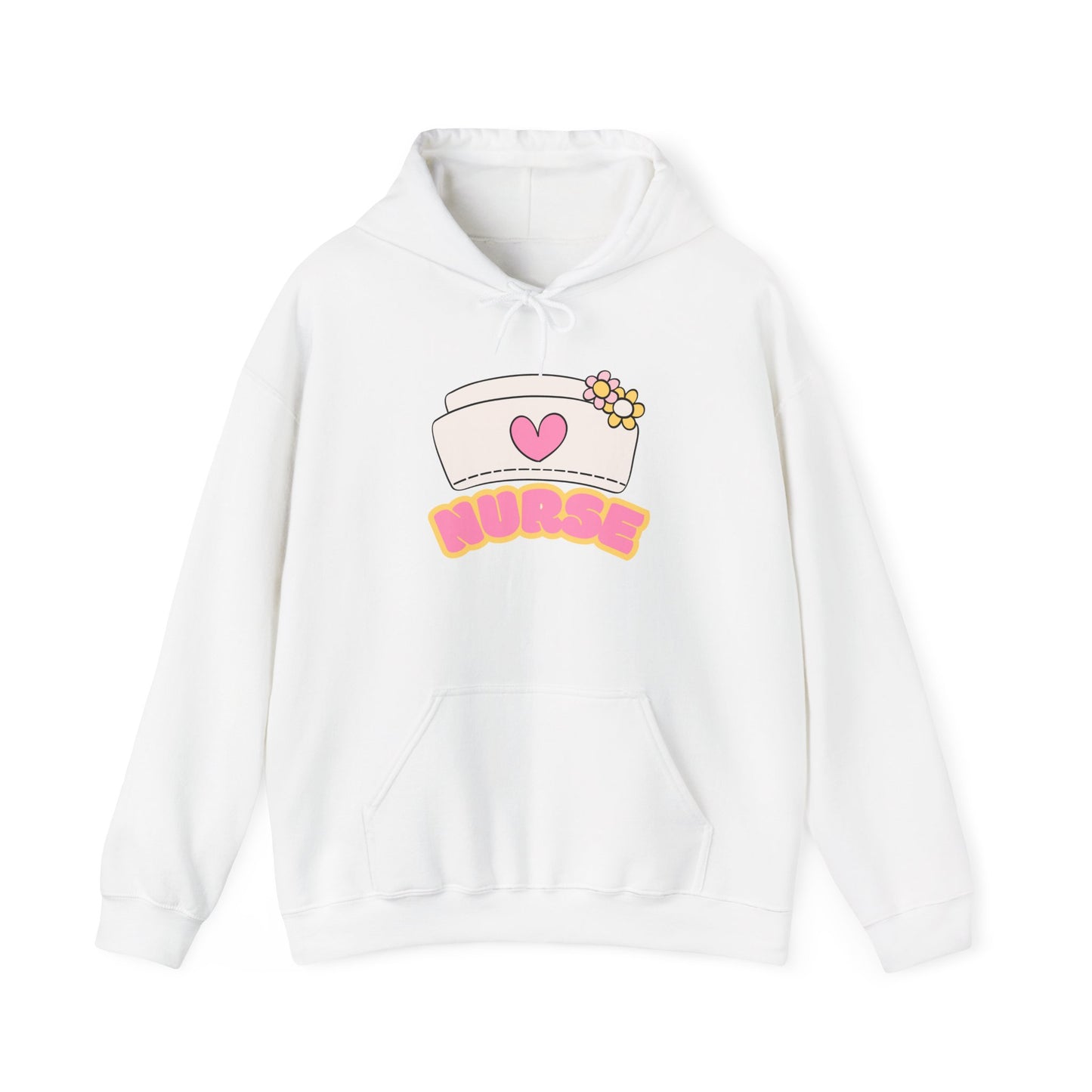 Nurse Love Hoodie | Cozy Unisex Sweatshirt, Gift for Healthcare Workers, Comfortable Nursing Apparel, Medical Appreciation Clothing