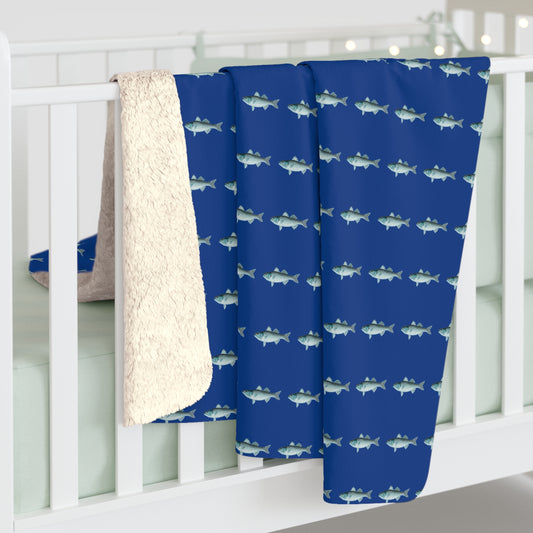 Lake Marion Inspired Sherpa Fleece Blanket, Cozy Throw for Beach Lovers, Nautical Home Décor, Perfect Gift for Any Occasion, Soft Plush Blanket