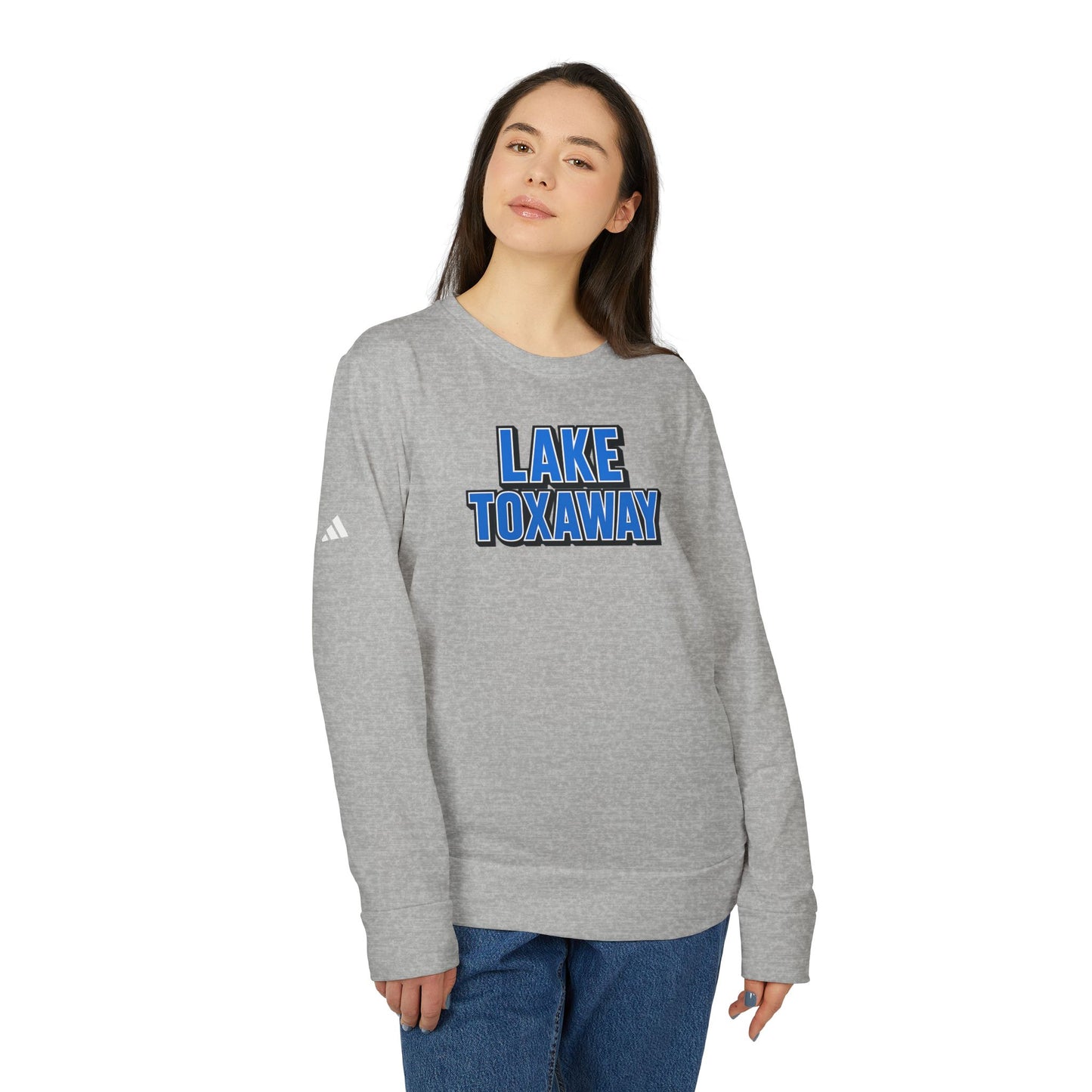 Lake Toxaway Adidas Unisex Fleece Crewneck Sweatshirt
