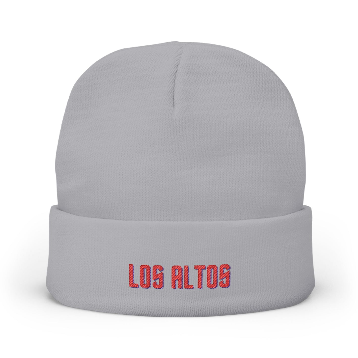 Los Altos Cozy Custom Knit Beanie - Personalized Hat, Winter Accessory, Gifts for Him, Her, Stylish Warmth