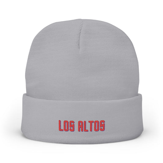 Los Altos Cozy Custom Knit Beanie - Personalized Hat, Winter Accessory, Gifts for Him, Her, Stylish Warmth