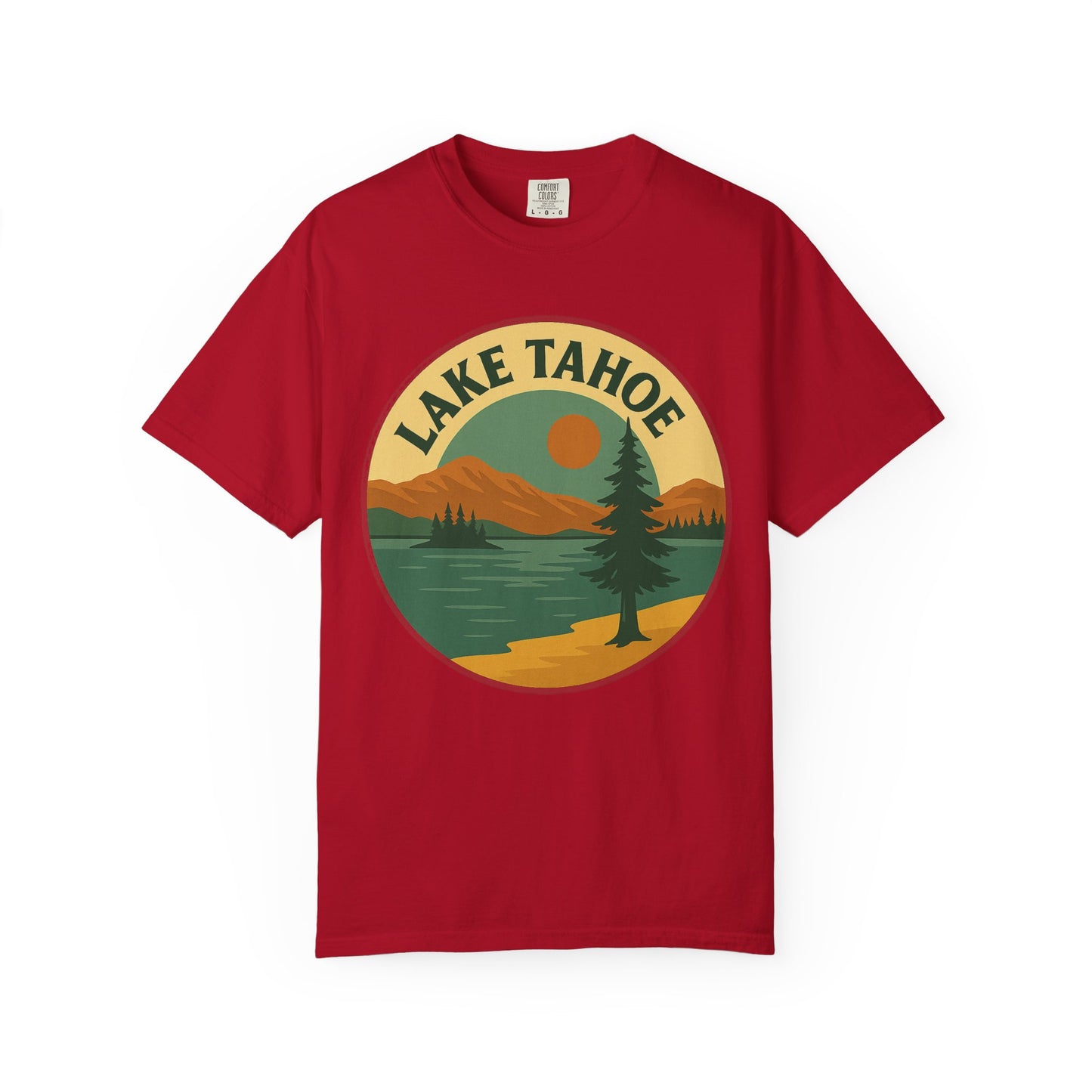 Lake Tahoe Unisex Garment-Dyed T-shirt