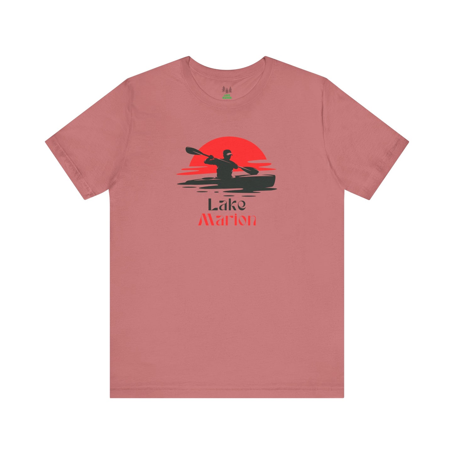 Lake Marion Tee - Kayaking Graphic Unisex Jersey Short Sleeve Shirt, Outdoor Adventure Gift, Summer Vibes, Lake Lover Apparel
