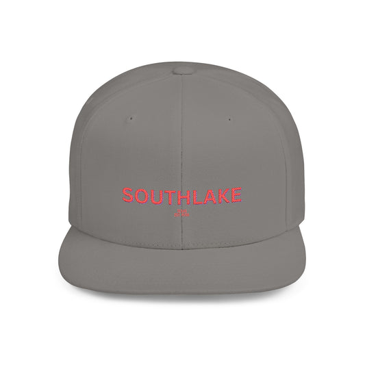 Southlake Stylish Flat Bill Snapback Hat with Design, Perfect for Casual Outings, Streetwear, Gifts, Festivals, Everyday Wear