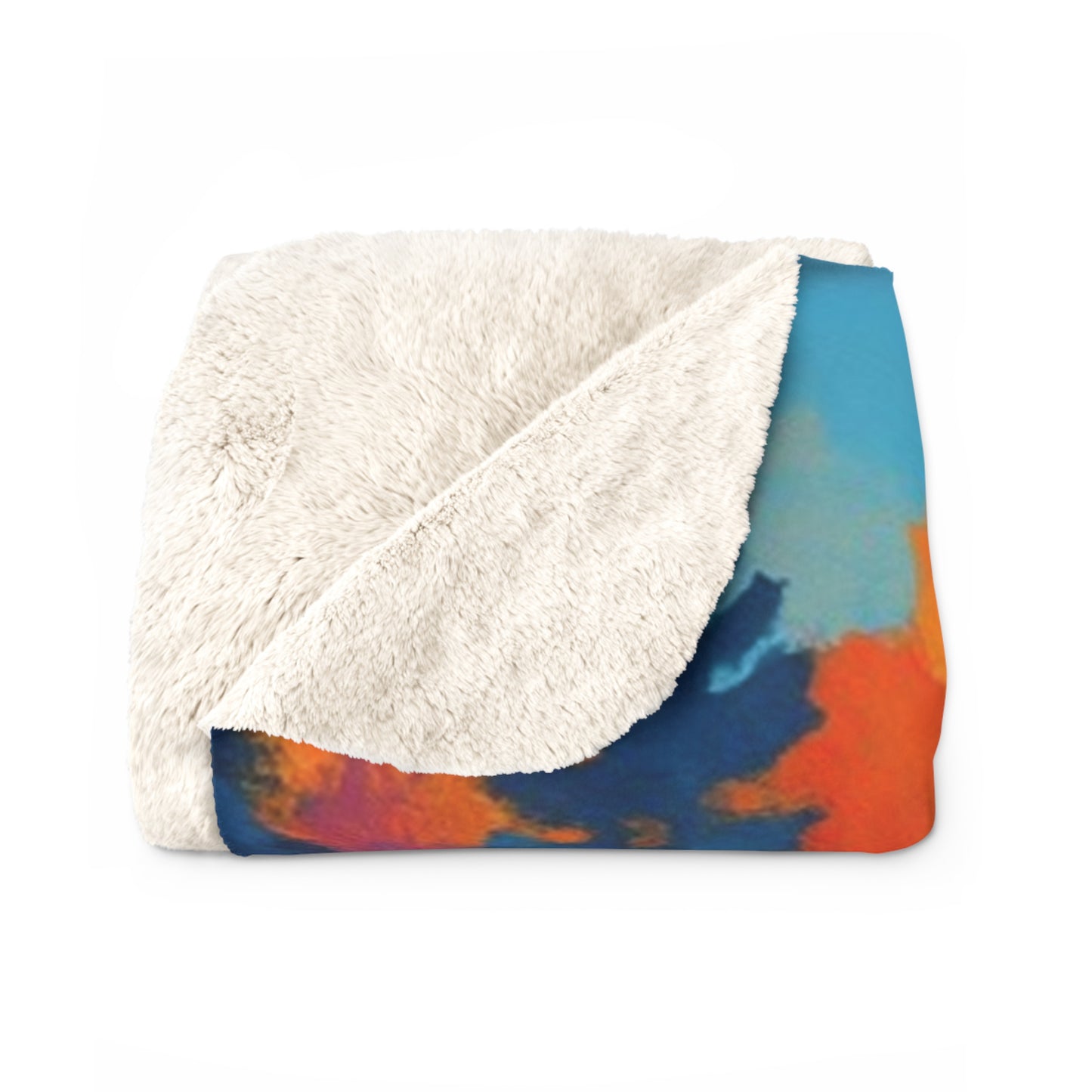 Lake Superior Sherpa Fleece Blanket