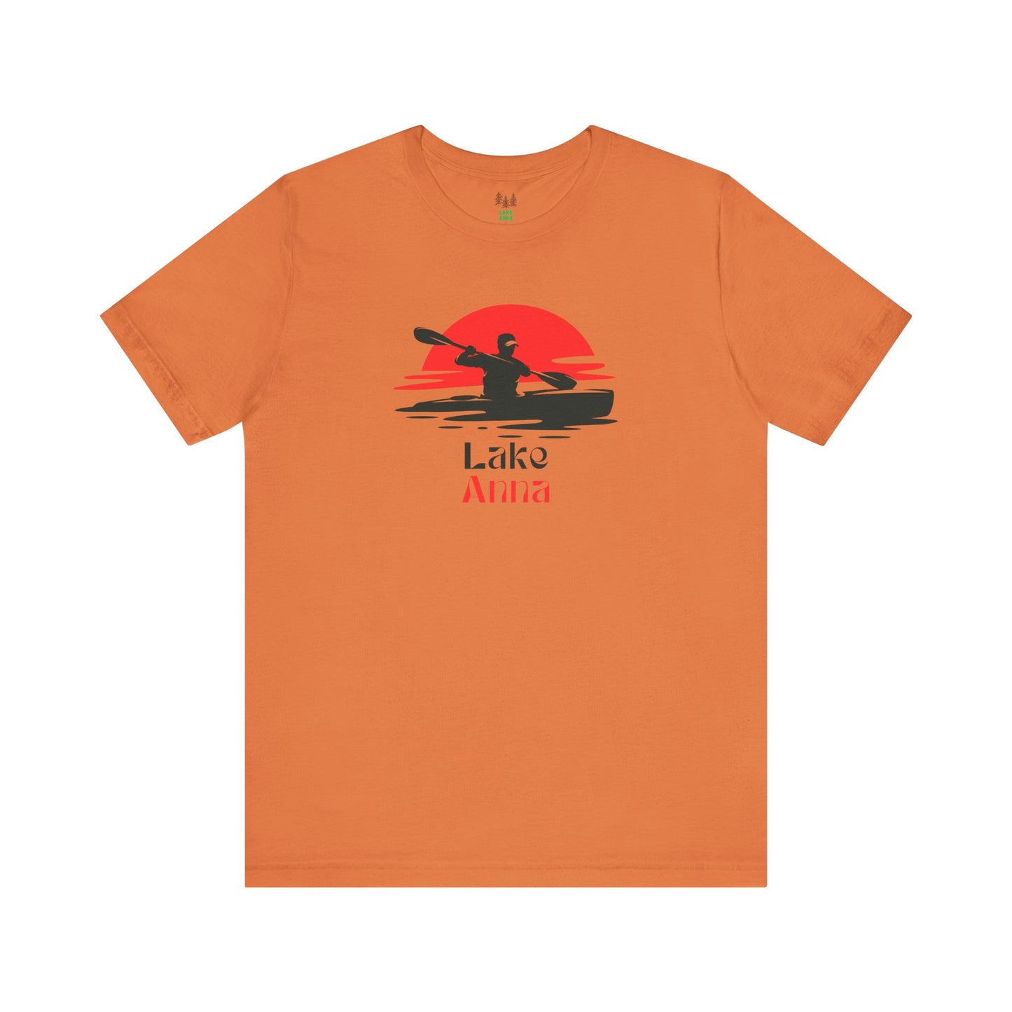 Lake Anna Tee - Kayaking Graphic Unisex Jersey Short Sleeve Shirt, Outdoor Adventure Gift, Summer Vibes, Lake Lover Apparel