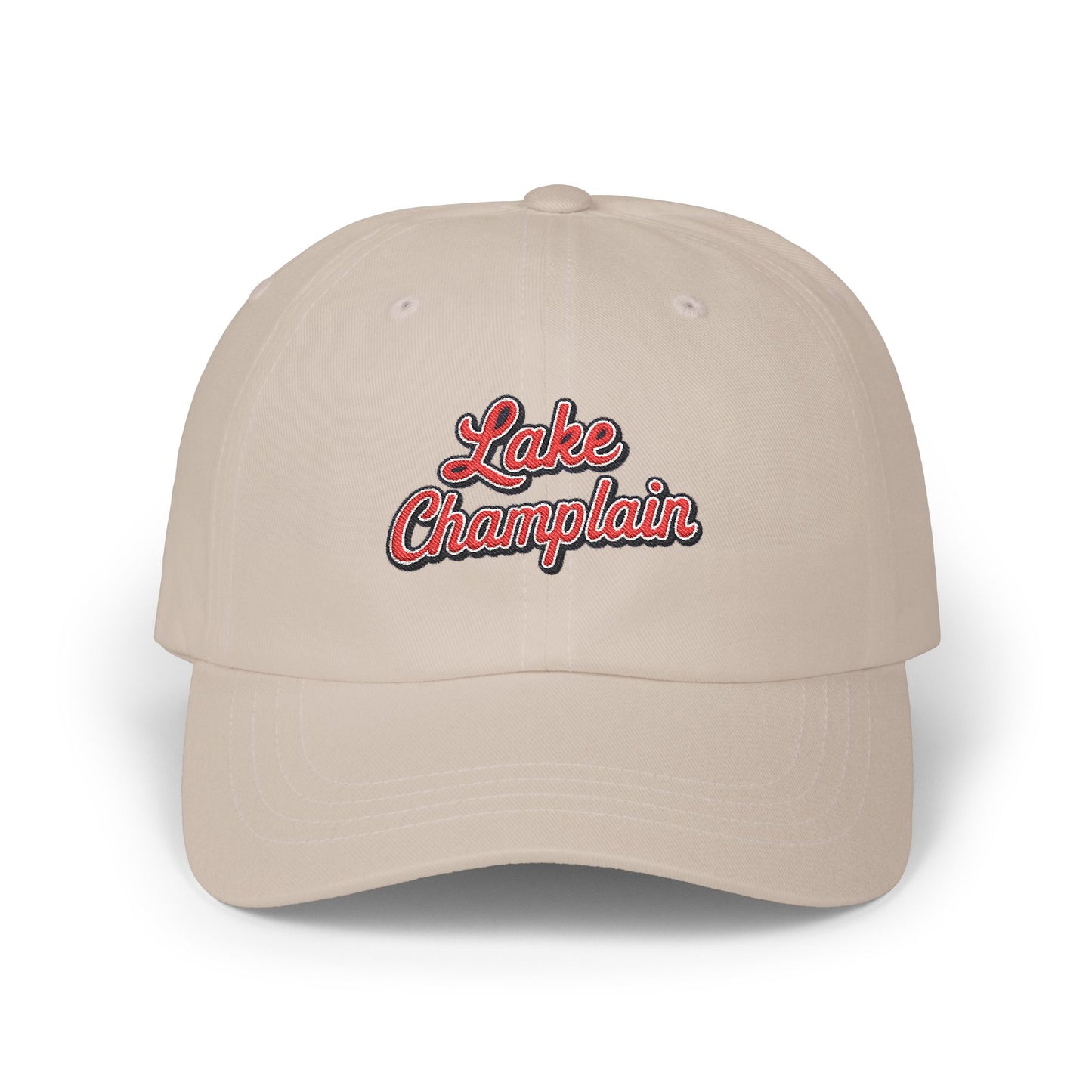 Lake Champlain Stylish Dad Cap, Casual Summer Hat, Outdoor Accessory, Gift for Father's Day, Boating Trip Gear, Everyday Wear