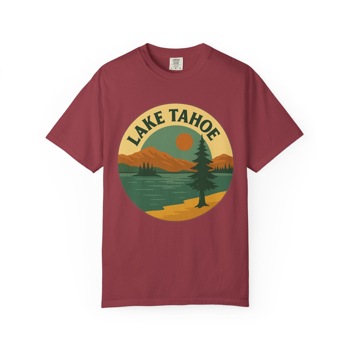 Lake Tahoe Unisex Garment-Dyed T-shirt