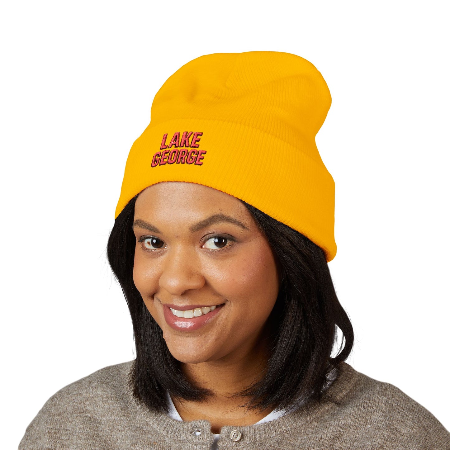 Lake George Classic Cuffed Beanie (Embroidery)