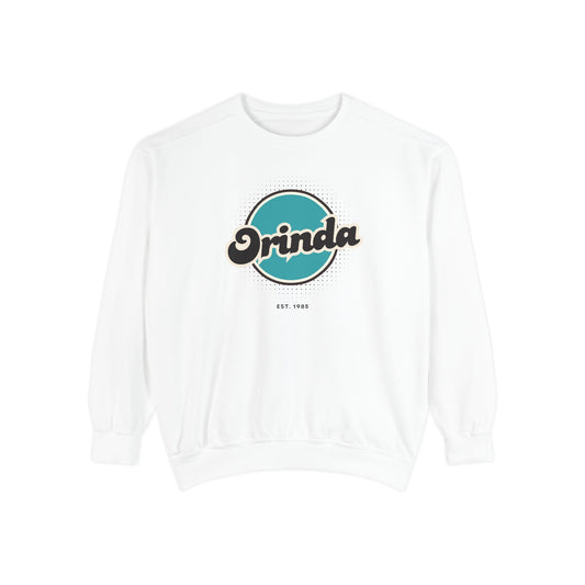 Orinda Vintage Sweatshirt, Cozy Unisex Pullover, Retro Style, Perfect for Casual Outfits, Gift for Him or Her