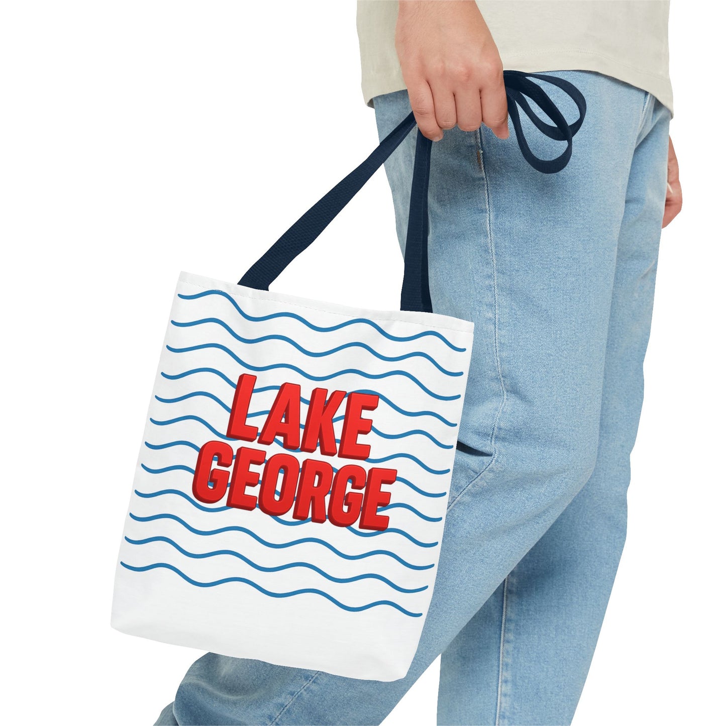 Lake George Tote Bag - Perfect for Beach Days, Travel, Lake Lovers, Summer Outings, Gift Idea