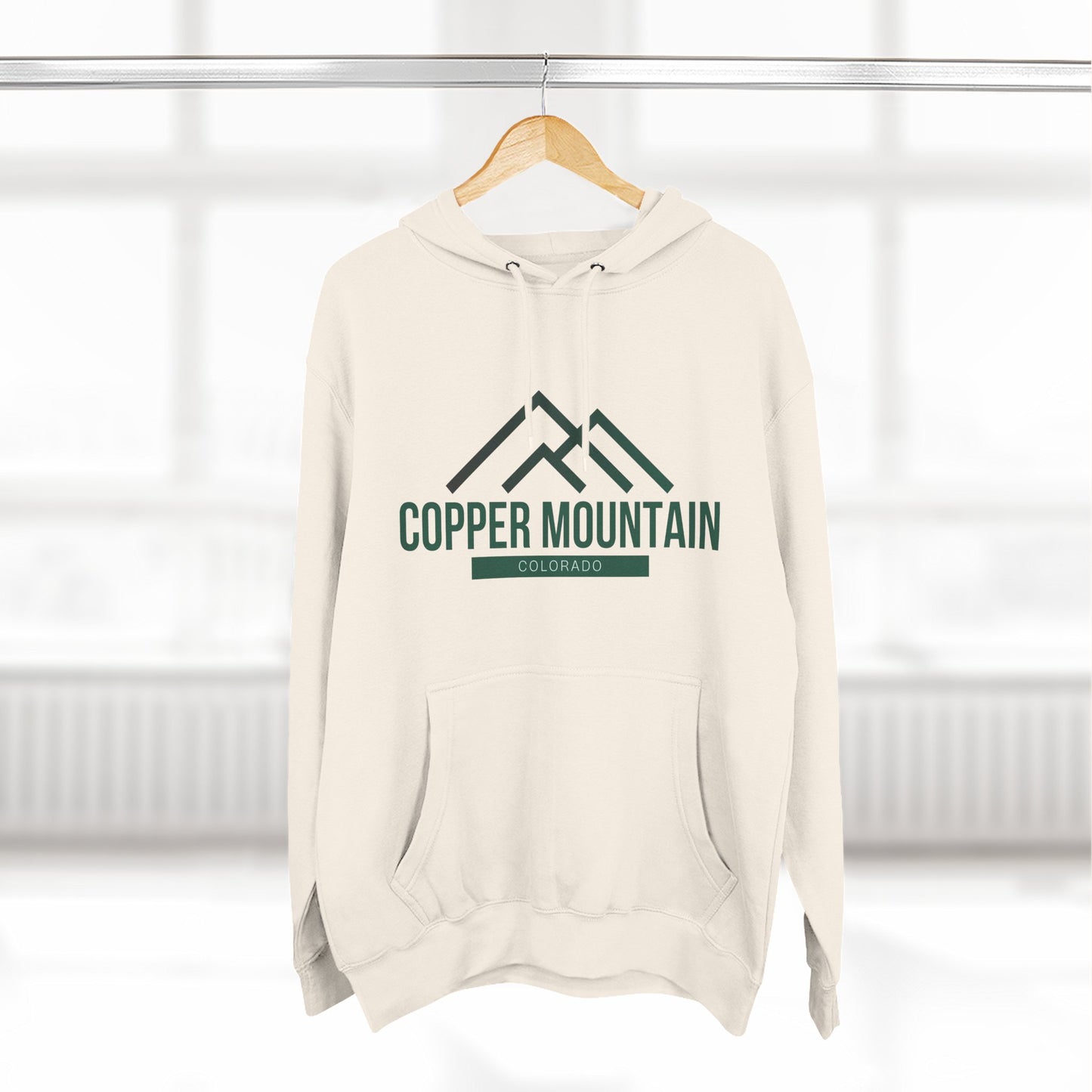 Copper Mountain Vibes Hoodie with Design, Perfect for Autumn Lovers, Comfortable and Stylish, Great Gift for Vacations