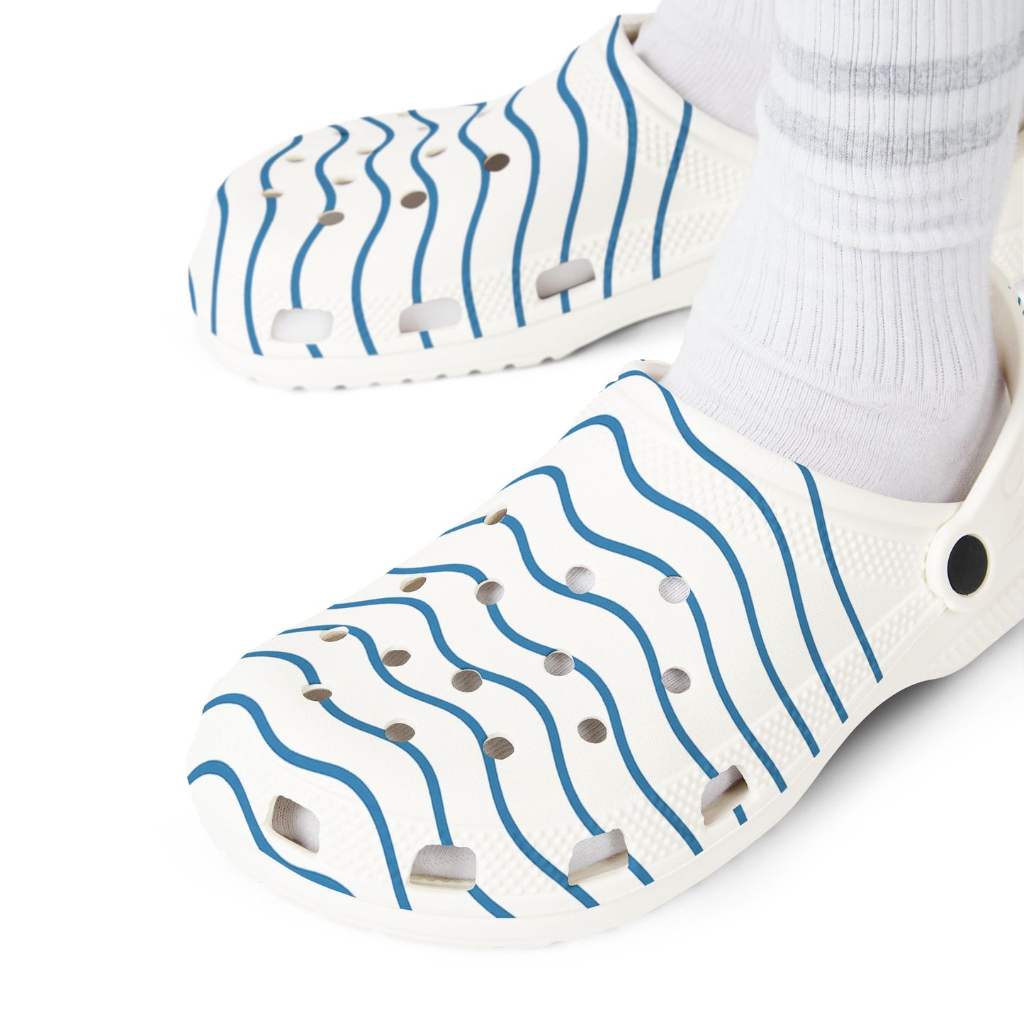 Squam Lake EVA Foam Clogs, Outdoor Comfort Shoes, Summer Swimwear Footwear, Gift for Lake Lovers, Casual Beach Days