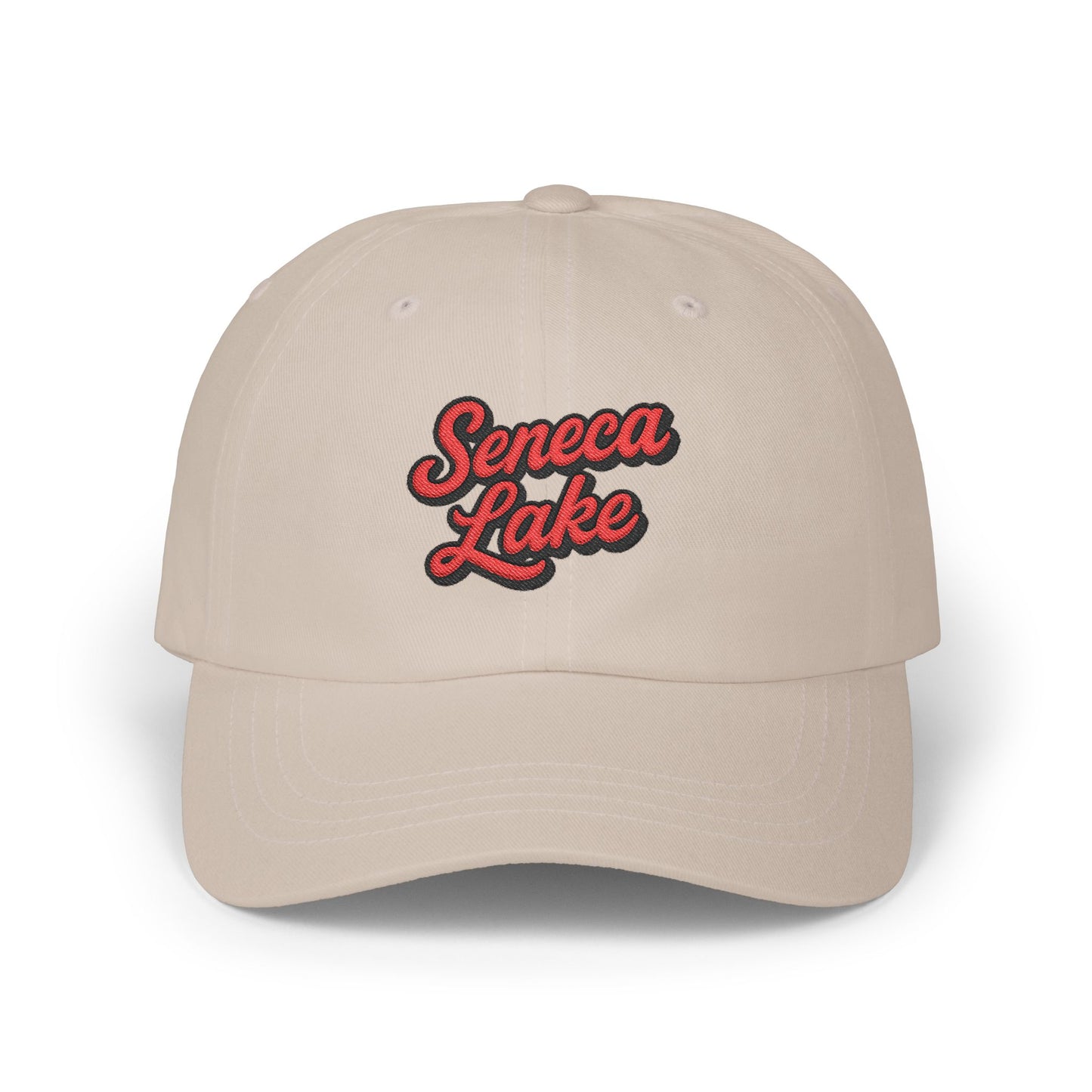 Seneca Lake Stylish Dad Cap, Casual Summer Hat, Outdoor Accessory, Gift for Father's Day, Boating Trip Gear, Everyday Wear