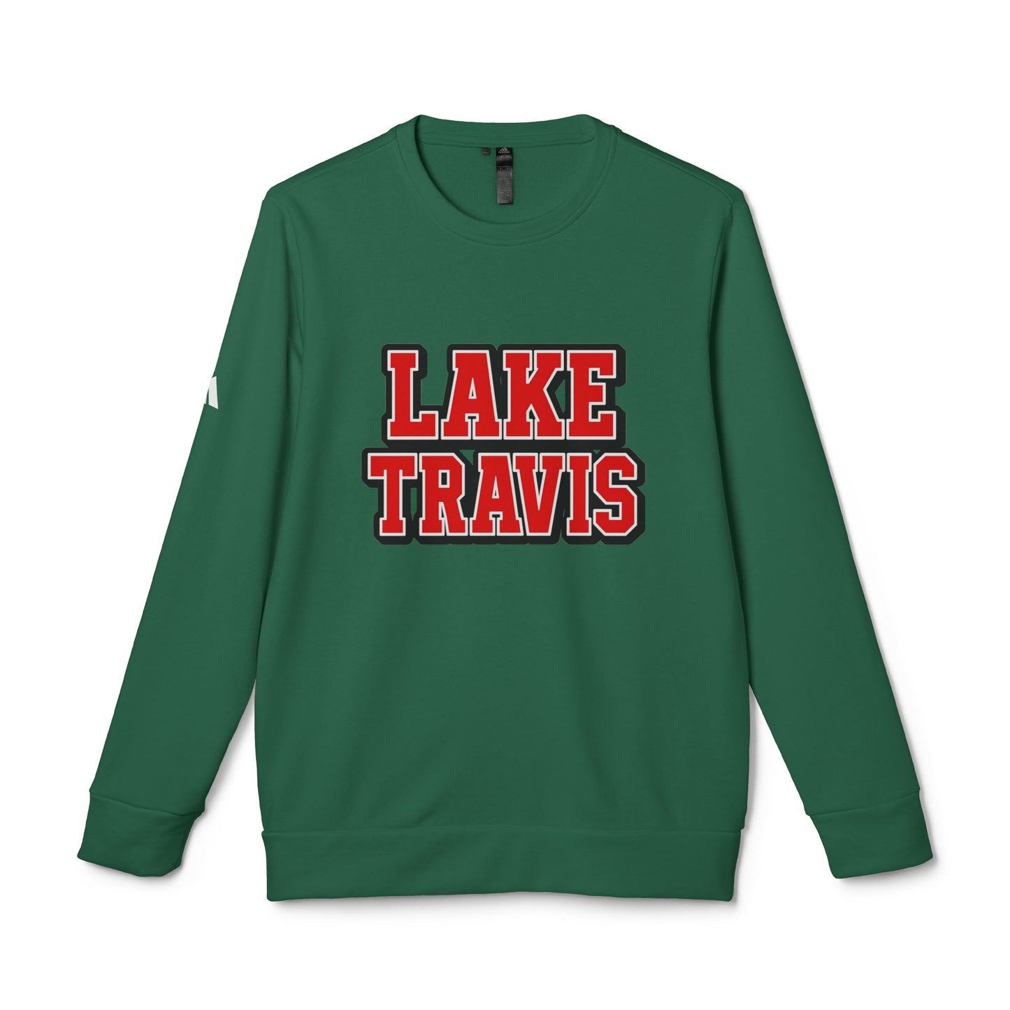 Lake Travis Adidas Unisex Fleece Crewneck Sweatshirt