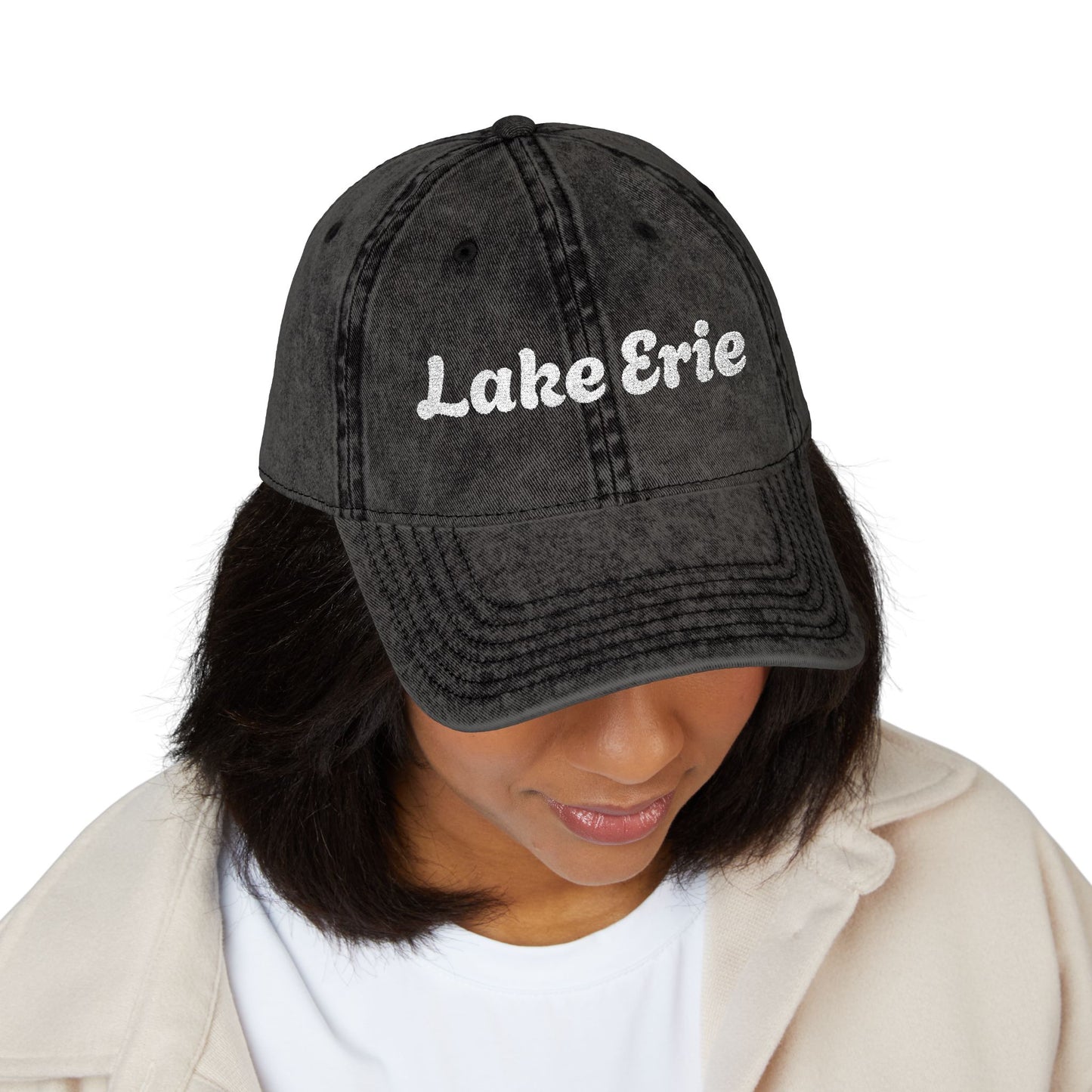 Lake Erie Vintage Cap (Embroidery)