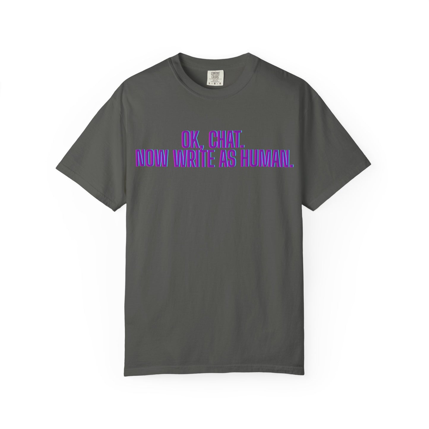 Chat Human Mode - Unisex Motivational T-Shirt, Casual Comfort Tee, Gift for Writers, Chat Enthusiasts, Modern Graphic Tee, Everyday Wear