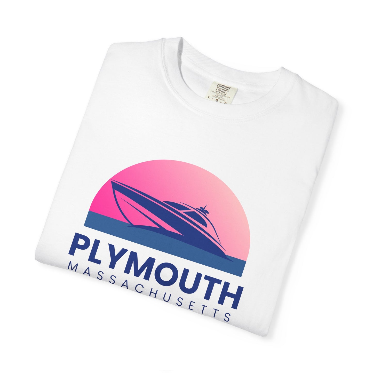 Plymouth Vibes, Unisex T-shirt, Casual Tee, Travel Souvenir, Vacation Top