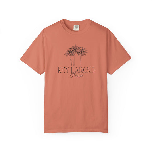 Key Largo Vibes, Unisex T-shirt, Casual Tee, Travel Souvenir, Vacation Top