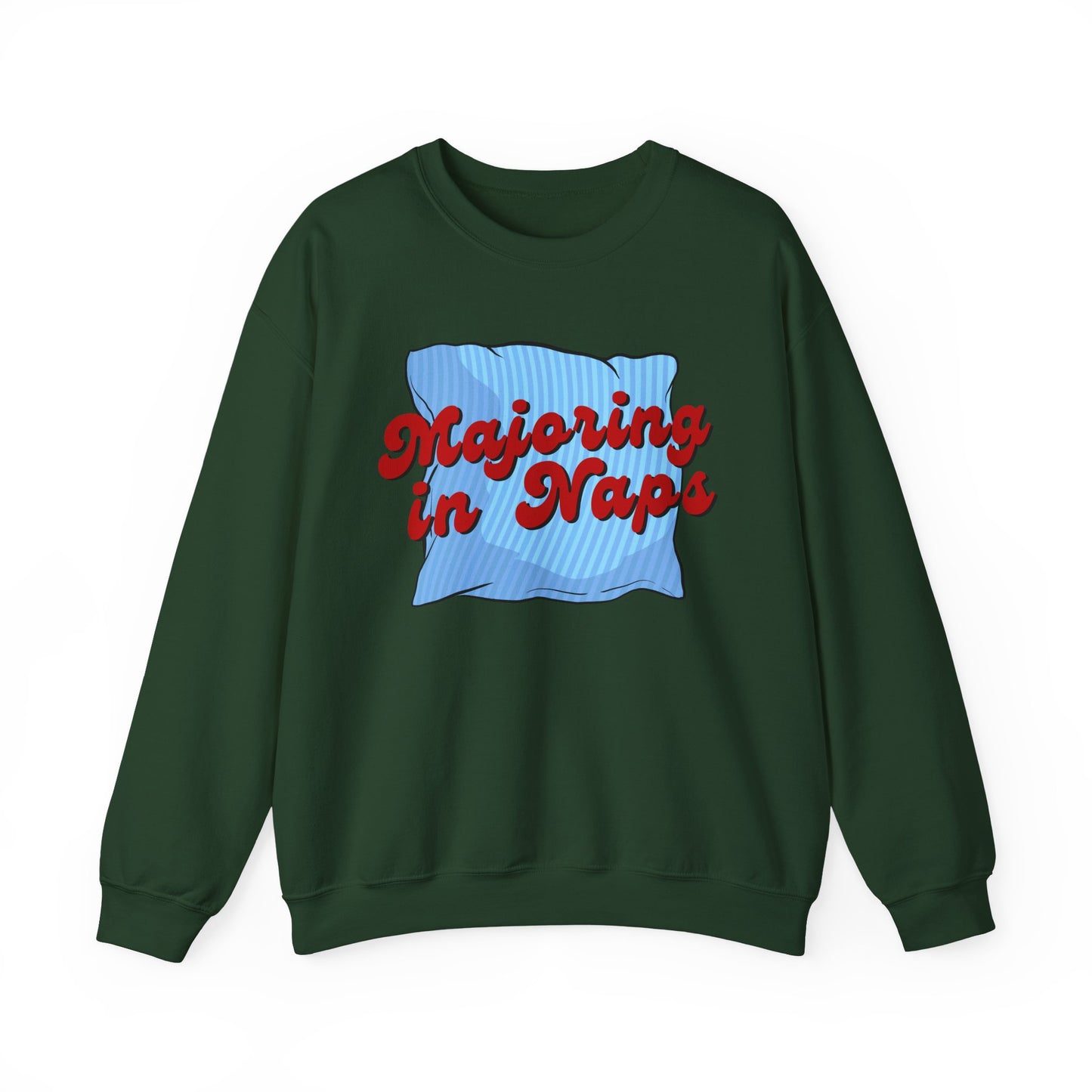 Nap Lover Sweatshirt | Major in Naps Crewneck | Unisex Gift for Nap Lovers | Comfy Apparel for Relaxation | Perfect for Holidays