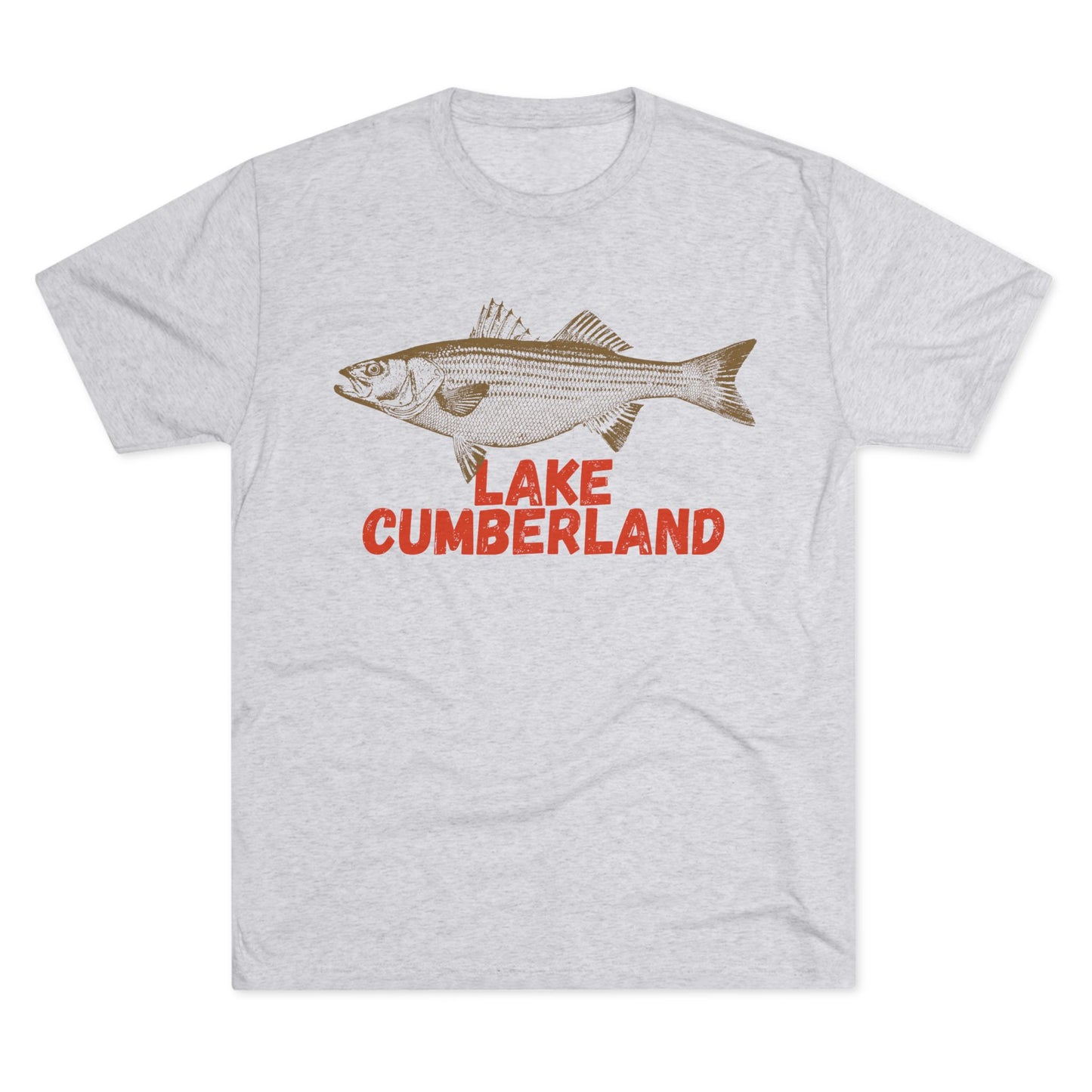 Lake Cumberland Fishing Tee, Unisex Crew Neck Shirt, Summer Lake Apparel, Gift for Fishermen, Outdoor Adventure T-Shirt, Lake House Style