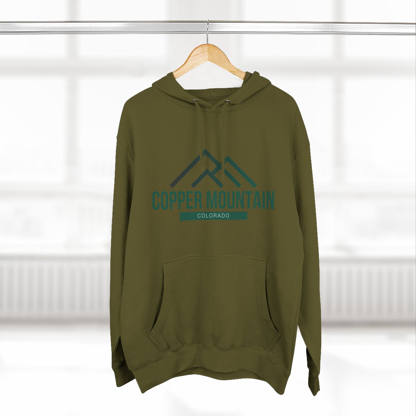 Copper Mountain Vibes Hoodie with Design, Perfect for Autumn Lovers, Comfortable and Stylish, Great Gift for Vacations
