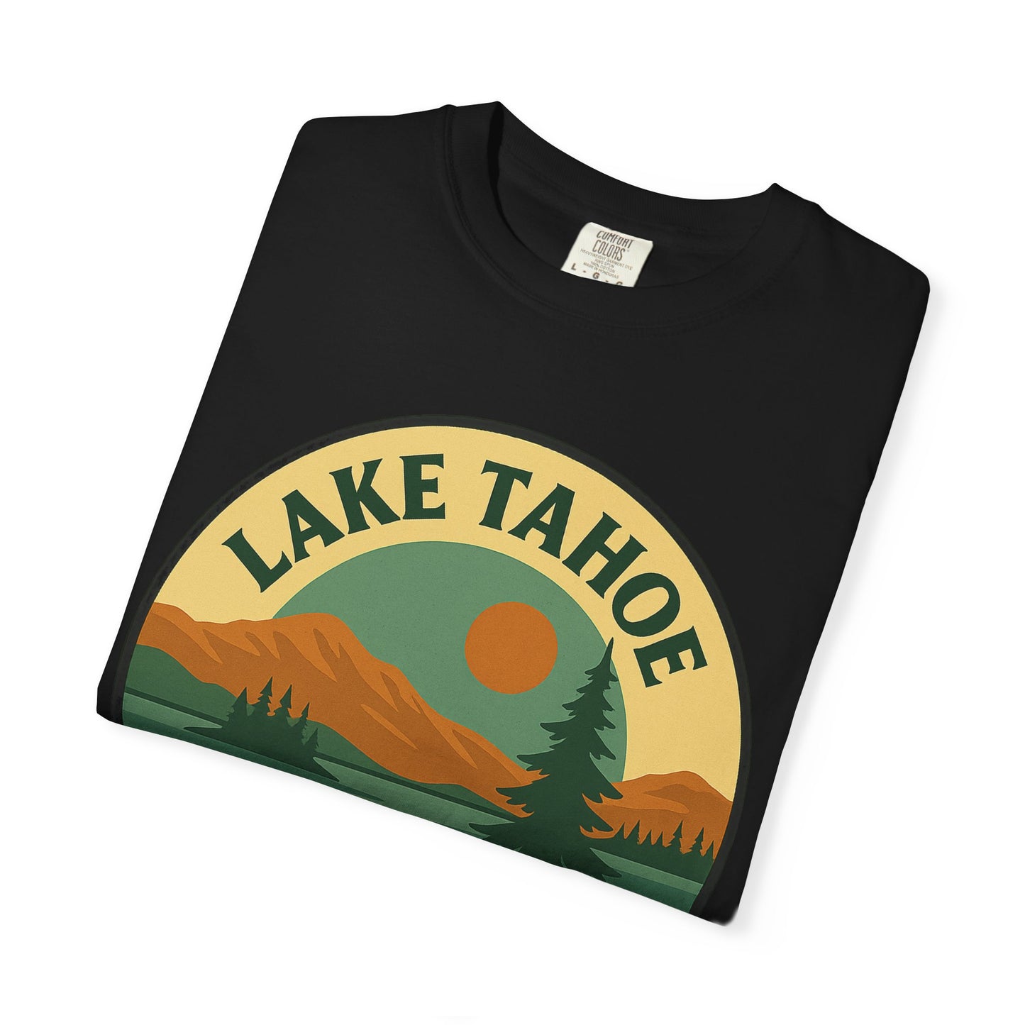 Lake Tahoe Unisex Garment-Dyed T-shirt