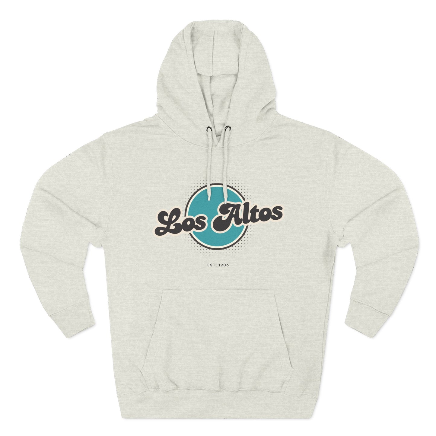 Los Altos Retro Vibe Hoodie for Casual Days, Streetwear, Unisex Gift, Cozy Layering Apparel