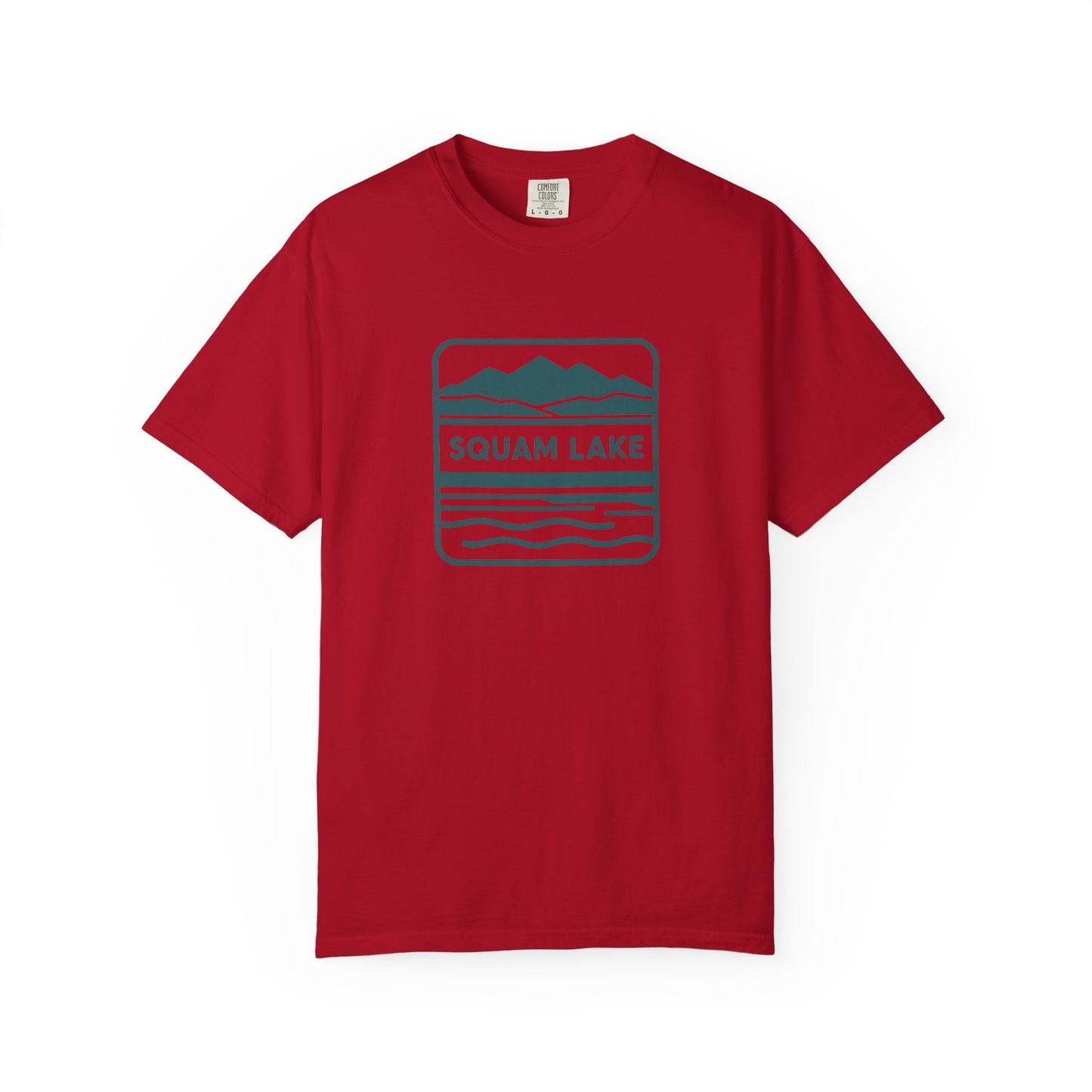 Squam Lake Unisex T-Shirt, Casual Graphic Tee, Nature Lover Gift, Outdoor Adventure Shirt, Vacation Souvenir, Summer Wear