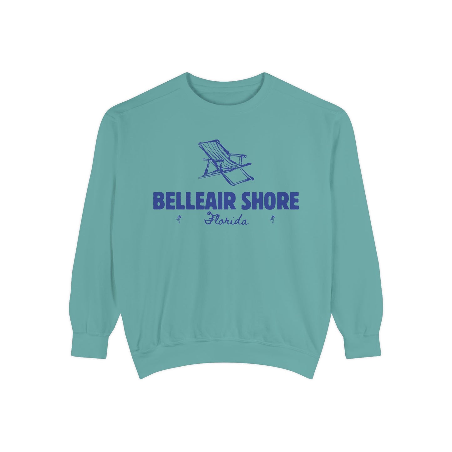Belleair Shore Unisex Sweatshirt, Cozy Beach Vibes, Perfect Summer Gift, Florida Apparel, Relaxed Style for All