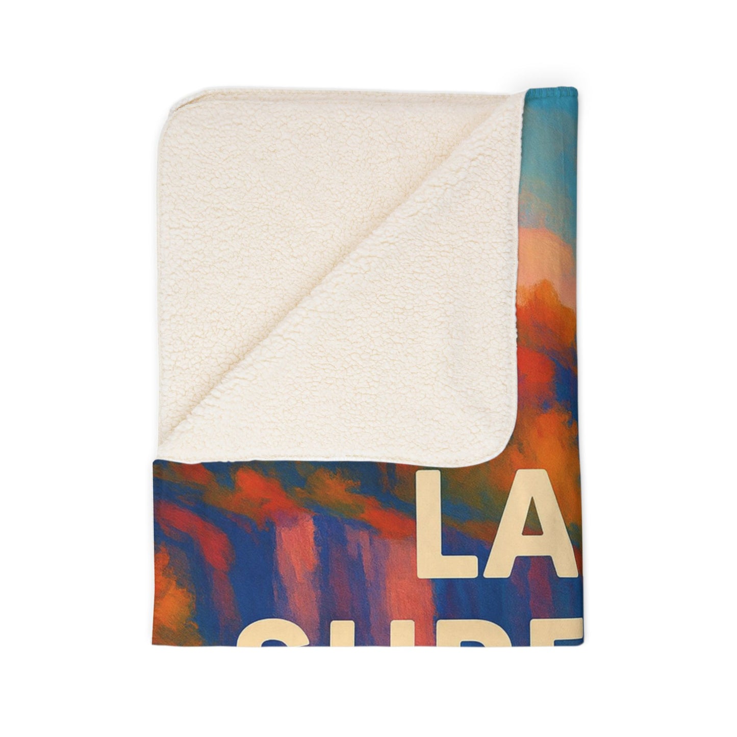 Lake Superior Fleece Sherpa Blanket